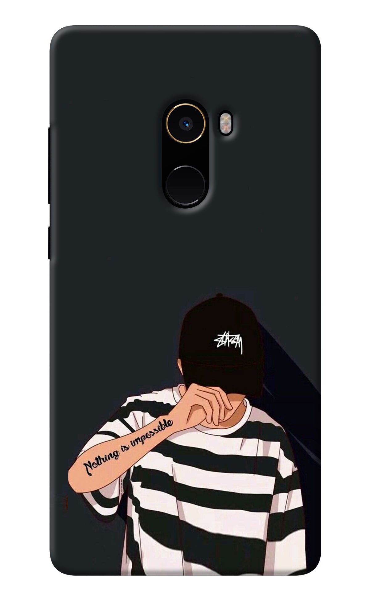 Aesthetic Boy Mi Mix 2 Back Cover