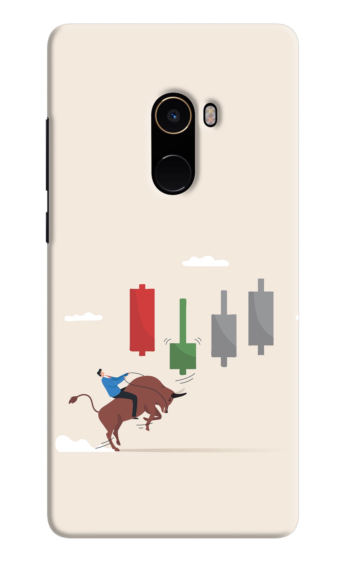 Bull Trading Momentum Mi Mix 2 Back Cover
