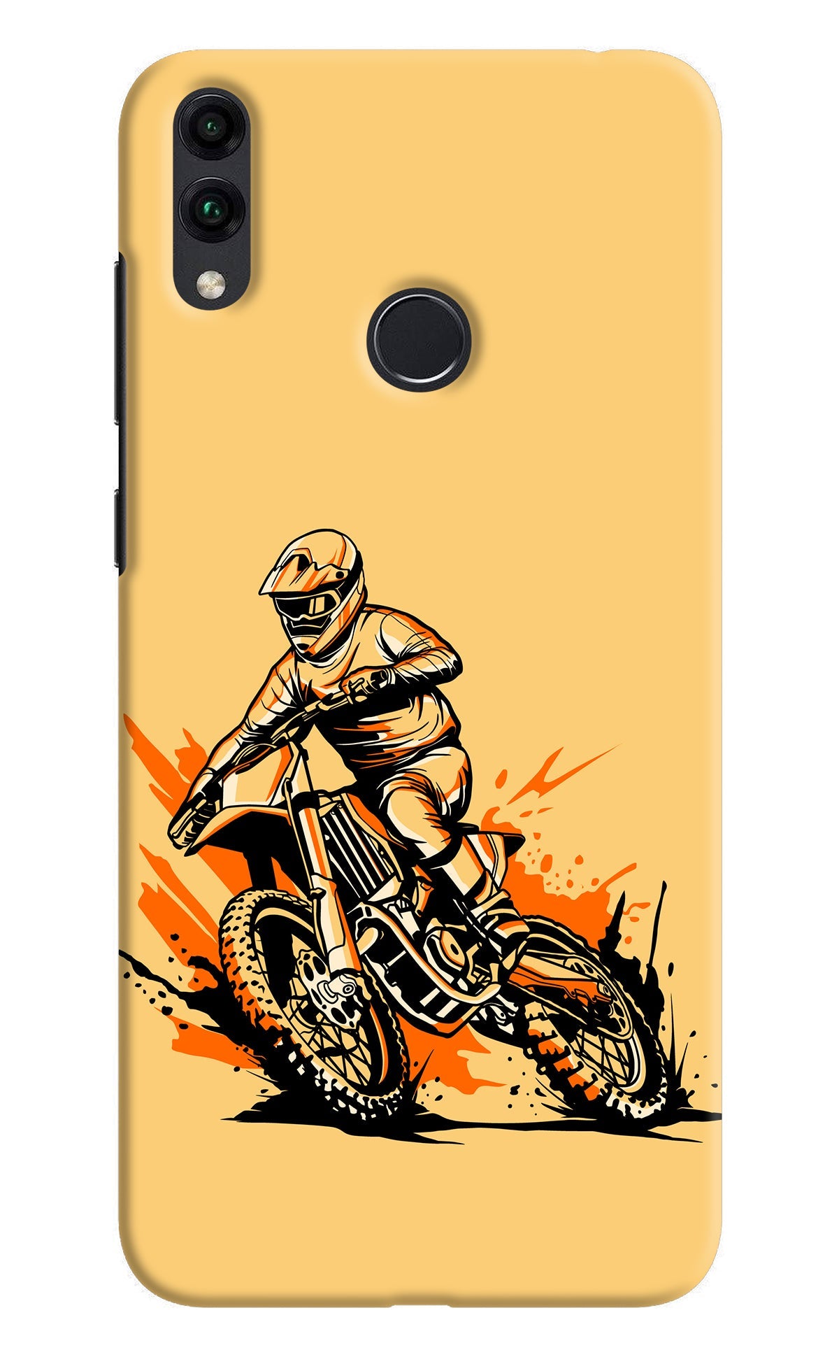 Off-Road Fury Honor 8C Back Cover