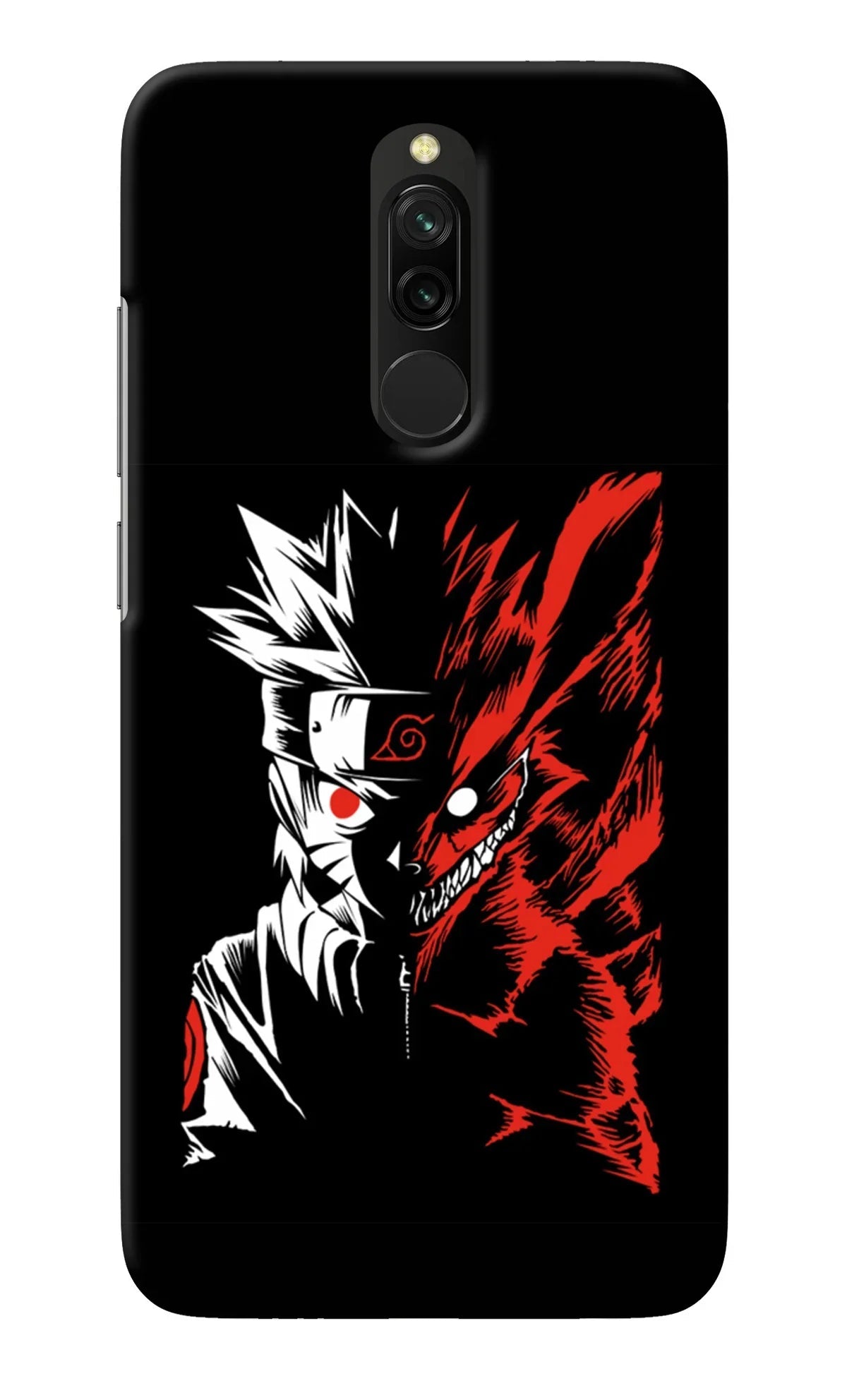 Naruto Two Face Redmi 8 Back Cover