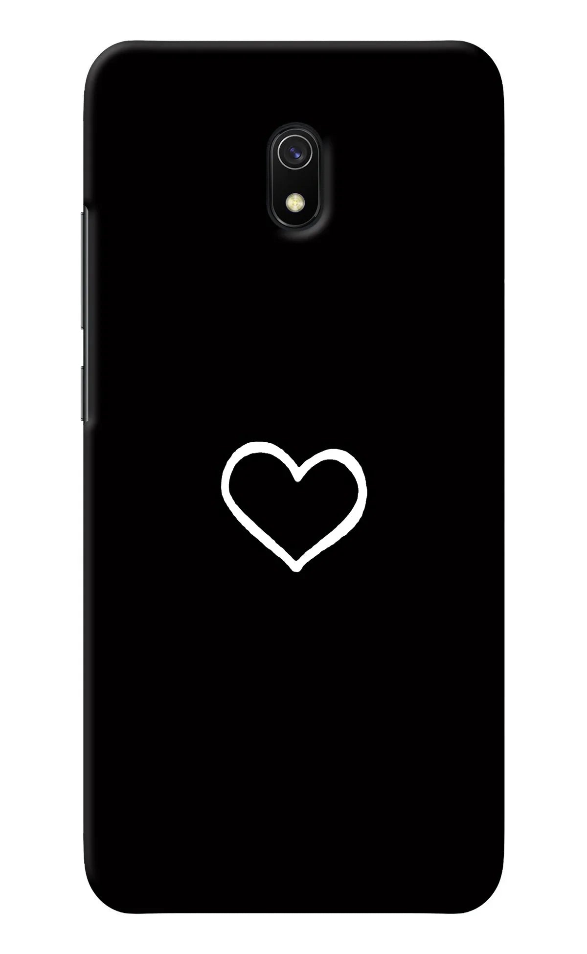 Heart Redmi 8A Back Cover