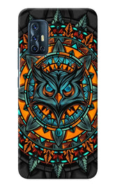Angry Owl Art Vivo V17 Back Cover