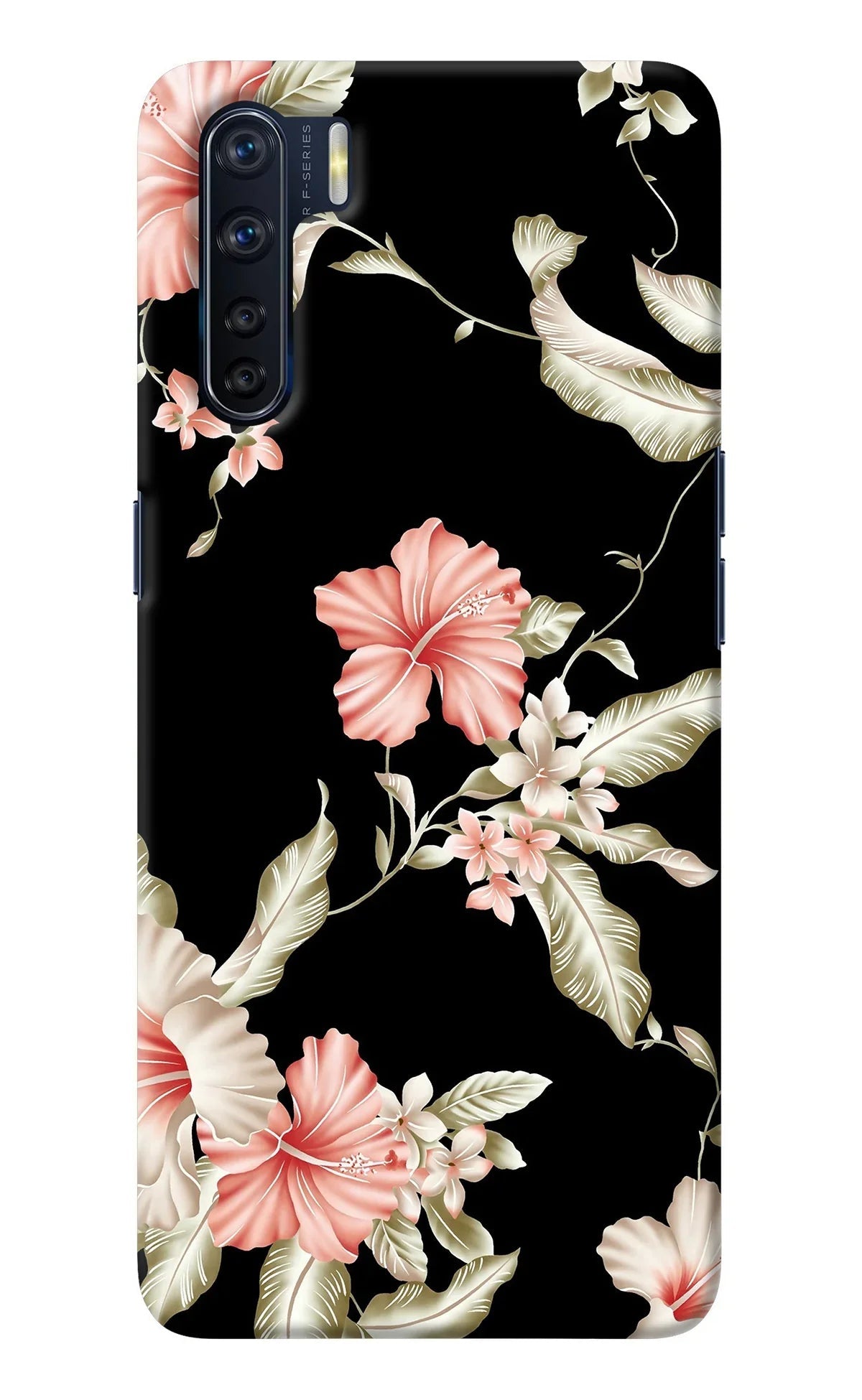 Flowers Oppo F15 Back Cover