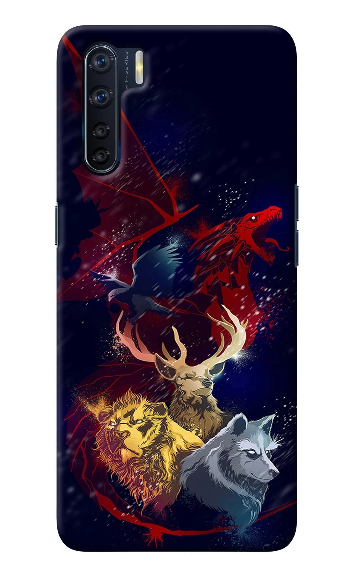 Game Of Thrones Oppo F15 Back Cover
