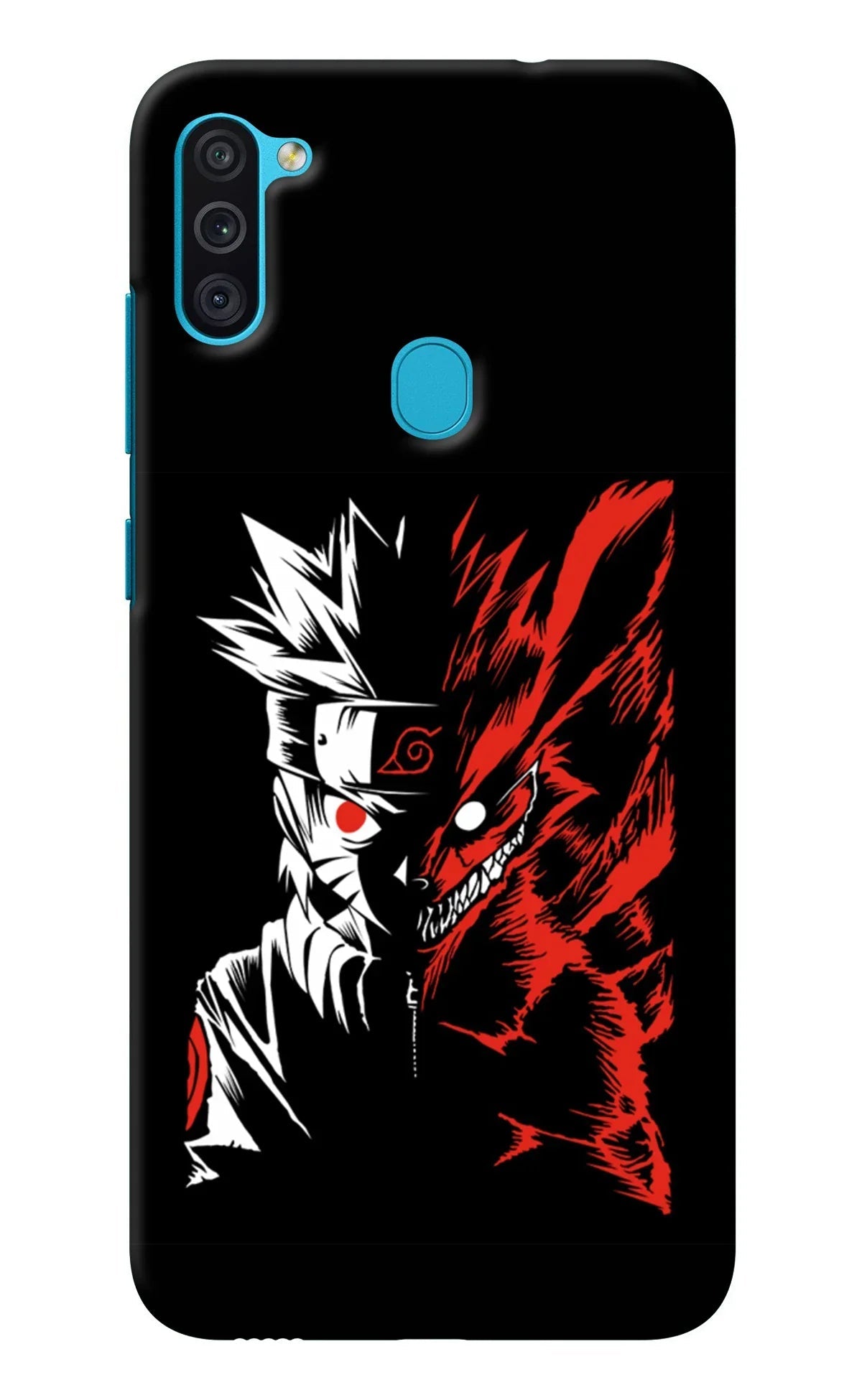Naruto Two Face Samsung M11 Back Cover