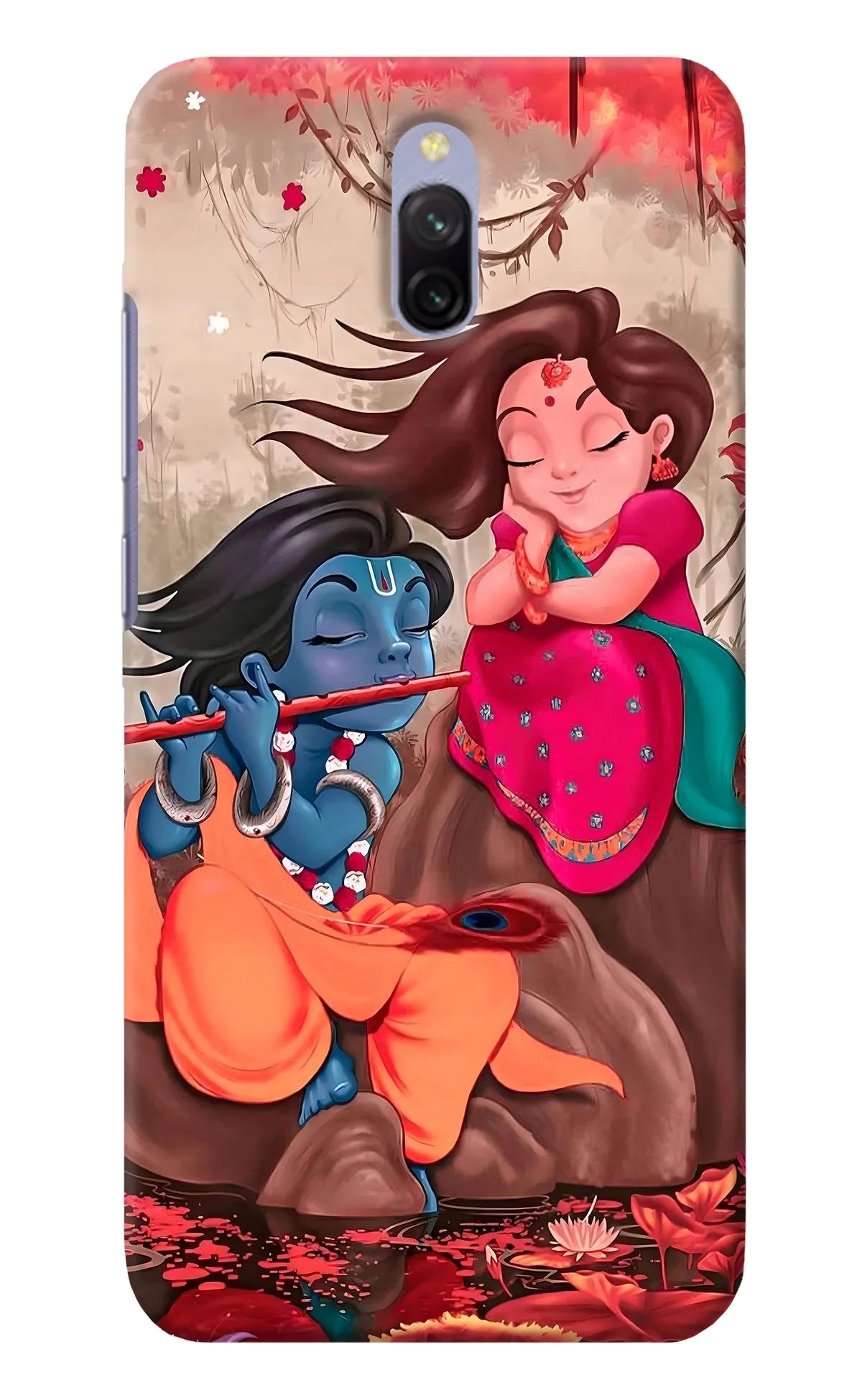 Radhe Krishna Redmi 8A Dual Back Cover