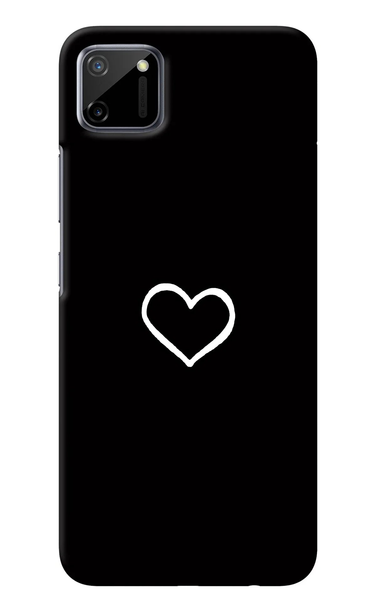 Heart Realme C11 2020 Back Cover