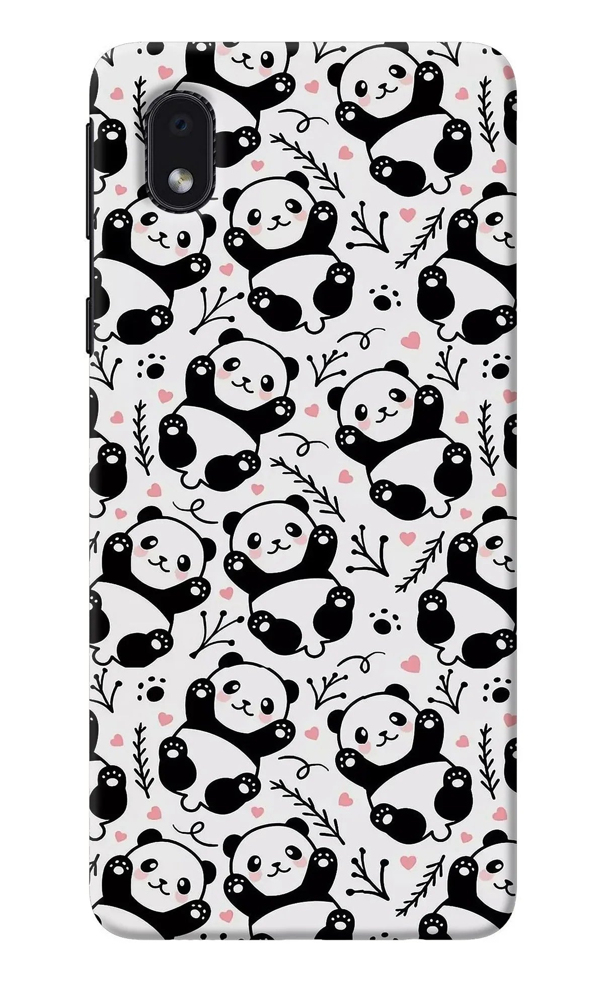 Cute Panda Samsung M01 Core Back Cover