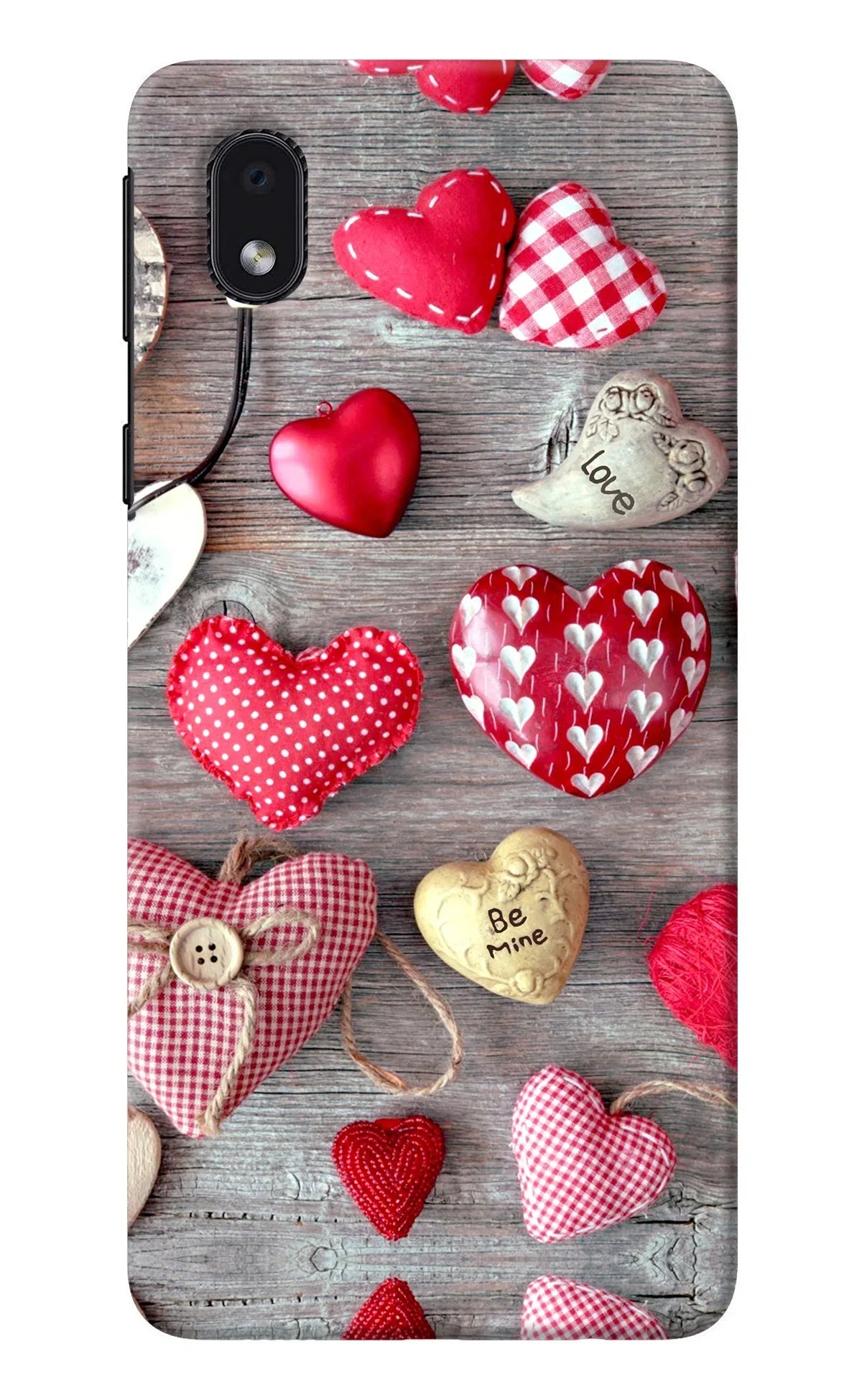 Love Wallpaper Samsung M01 Core Back Cover