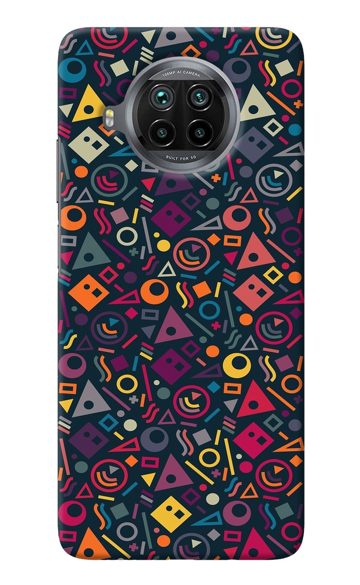 Geometric Abstract Mi 10i Back Cover