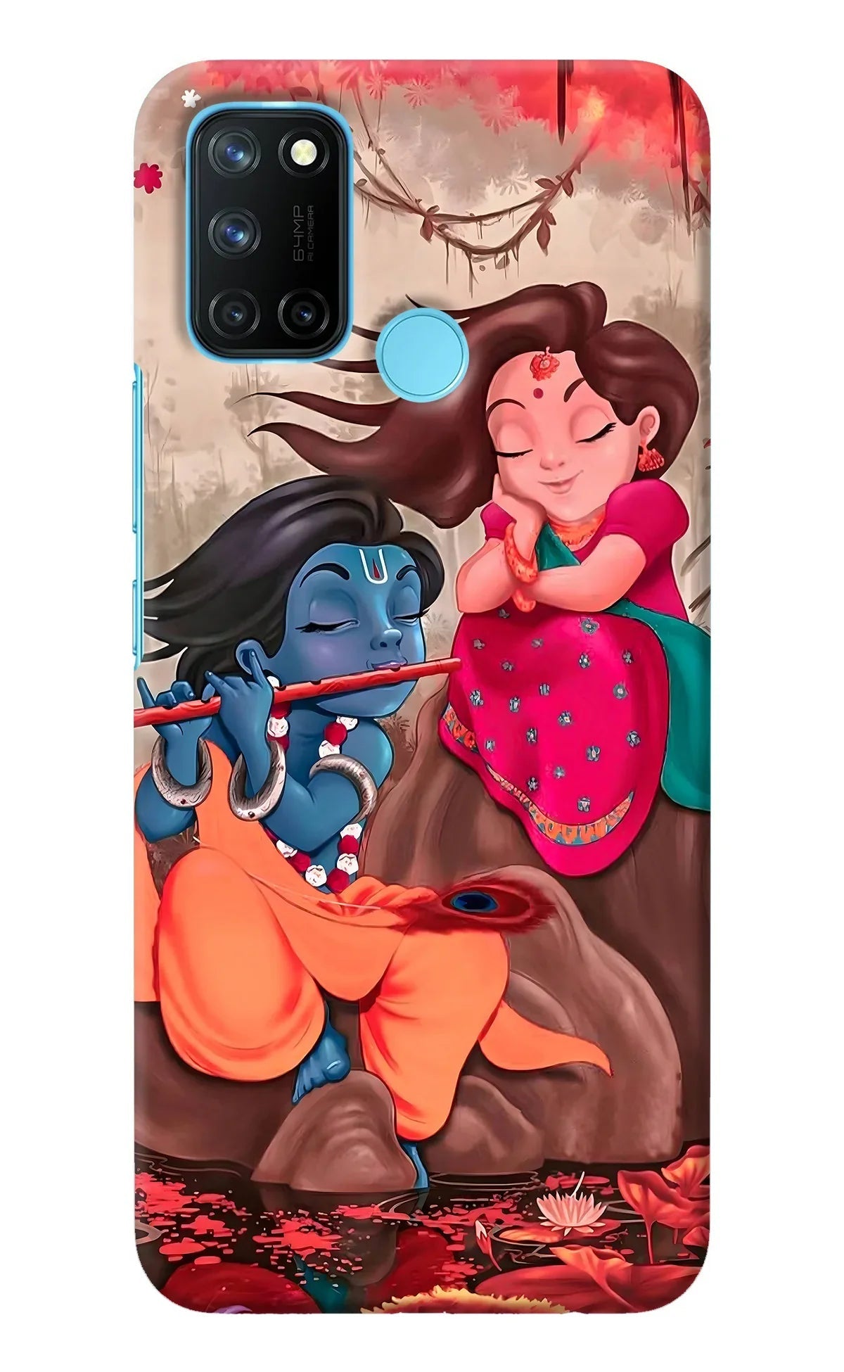 Radhe Krishna Realme C17/Realme 7i Back Cover