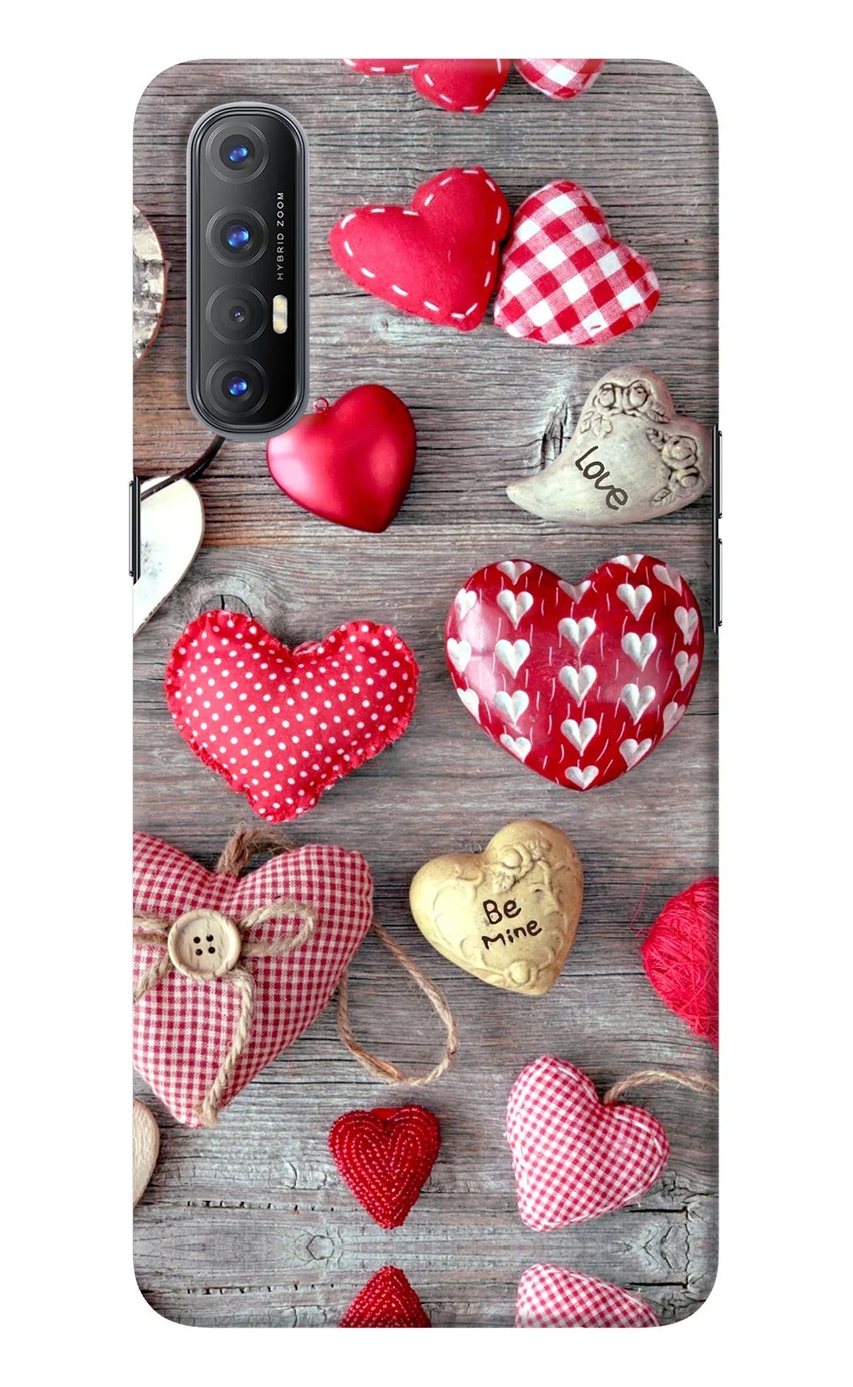 Love Wallpaper Oppo Reno3 Pro Back Cover