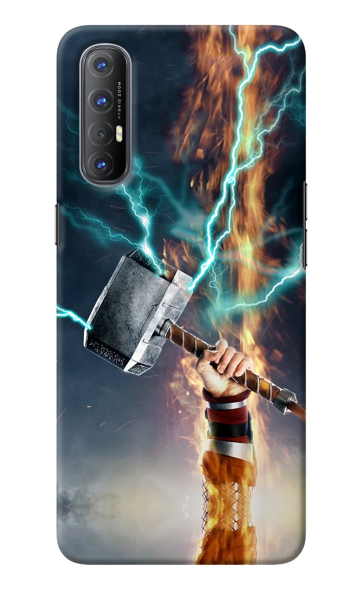 Thor Hammer Mjolnir Oppo Reno3 Pro Back Cover
