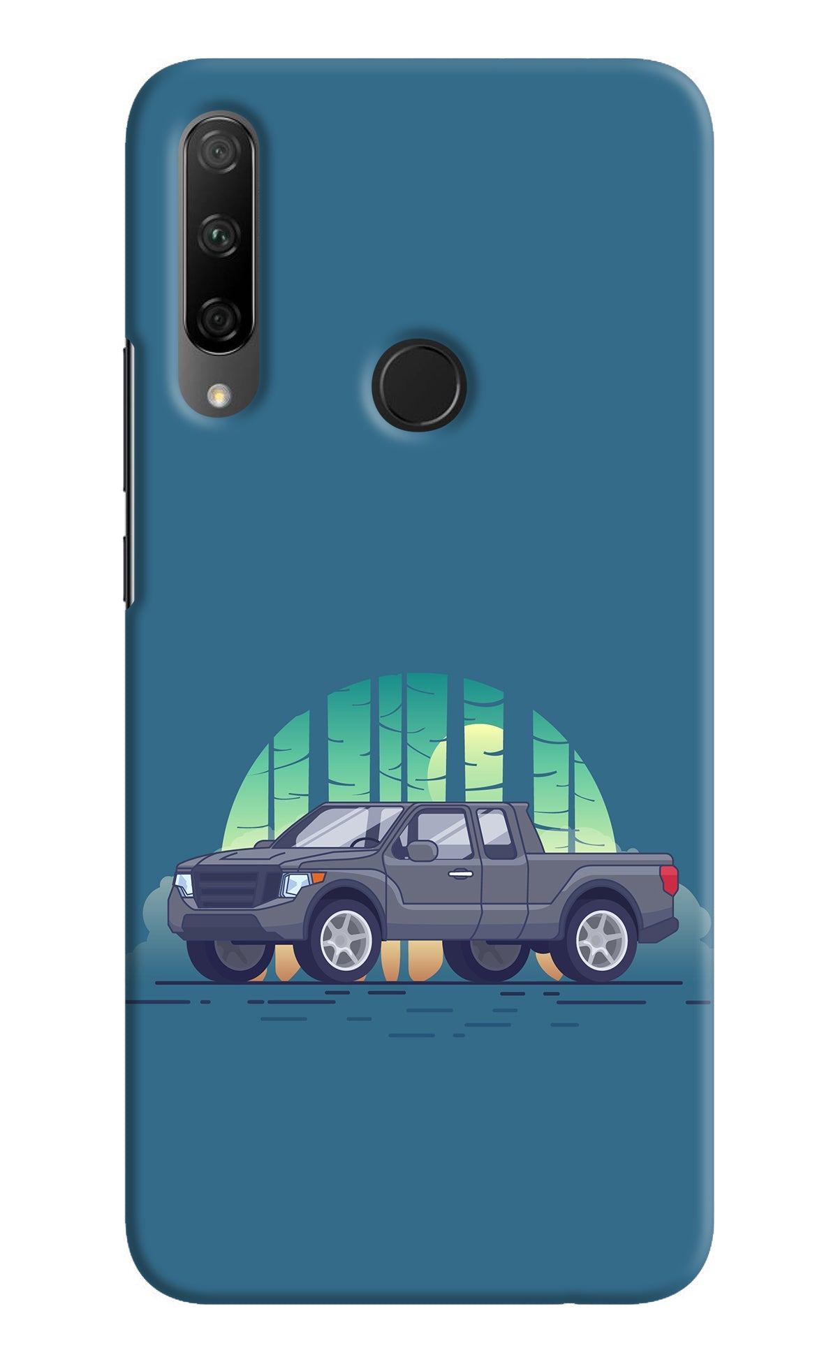Retro Garage Vibe Honor 9X Back Cover