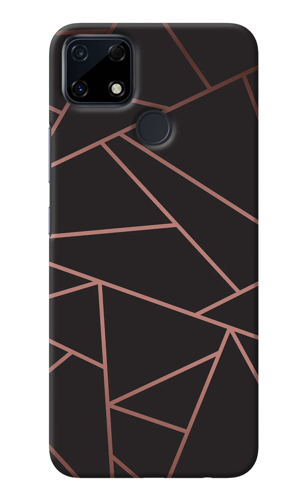 Geometric Pattern Realme Narzo 30A Back Cover