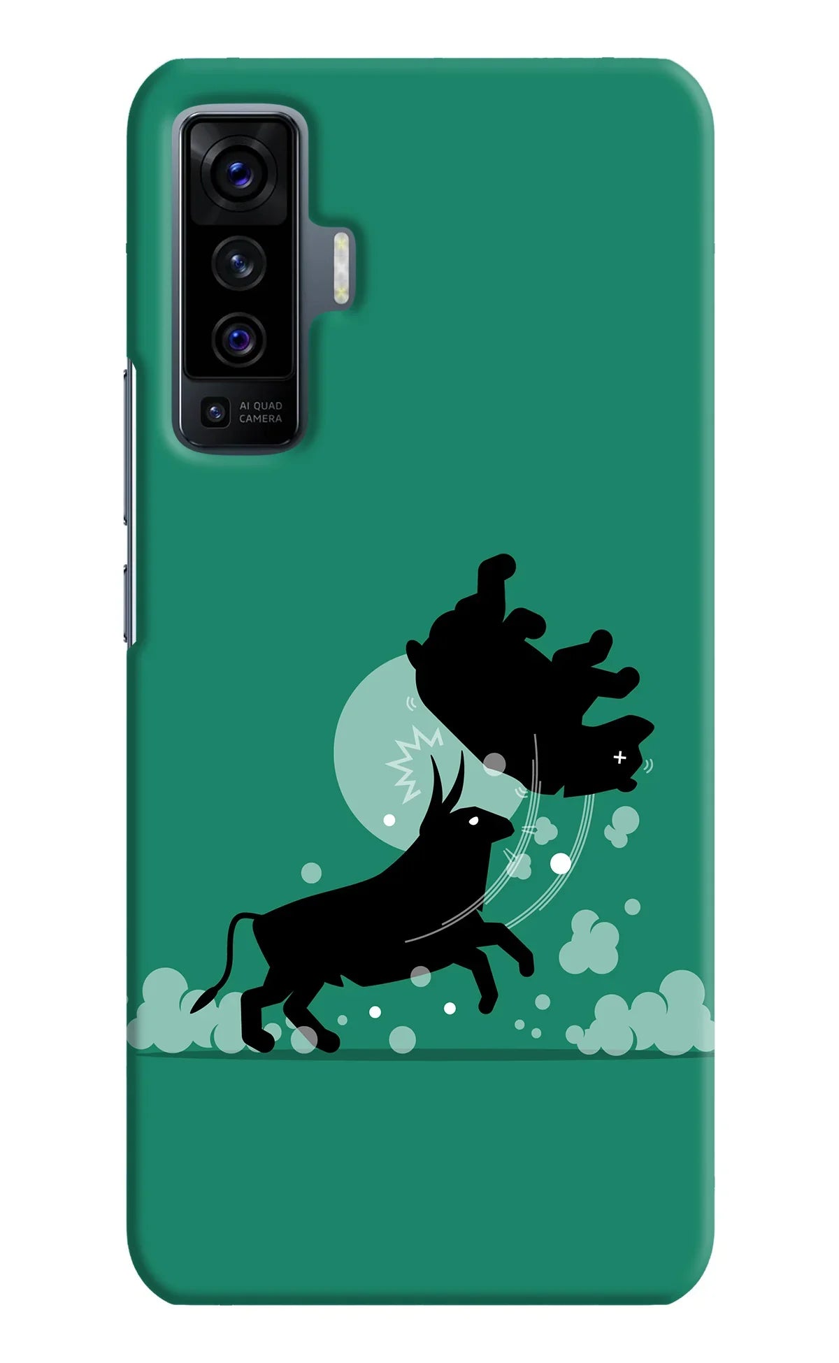 Bull Conqueror Vivo X50 Back Cover