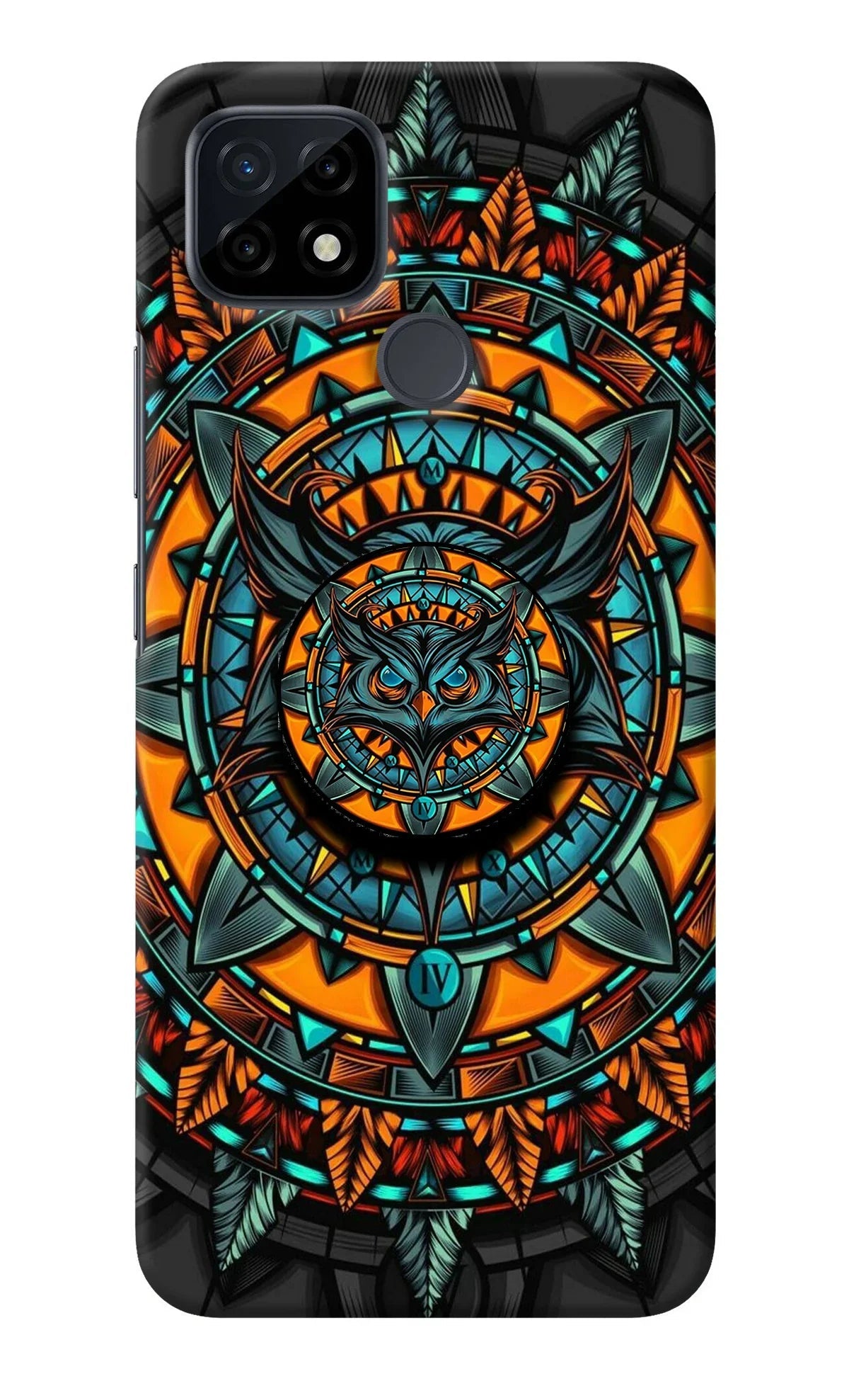 Angry Owl Realme C21 Pop Case