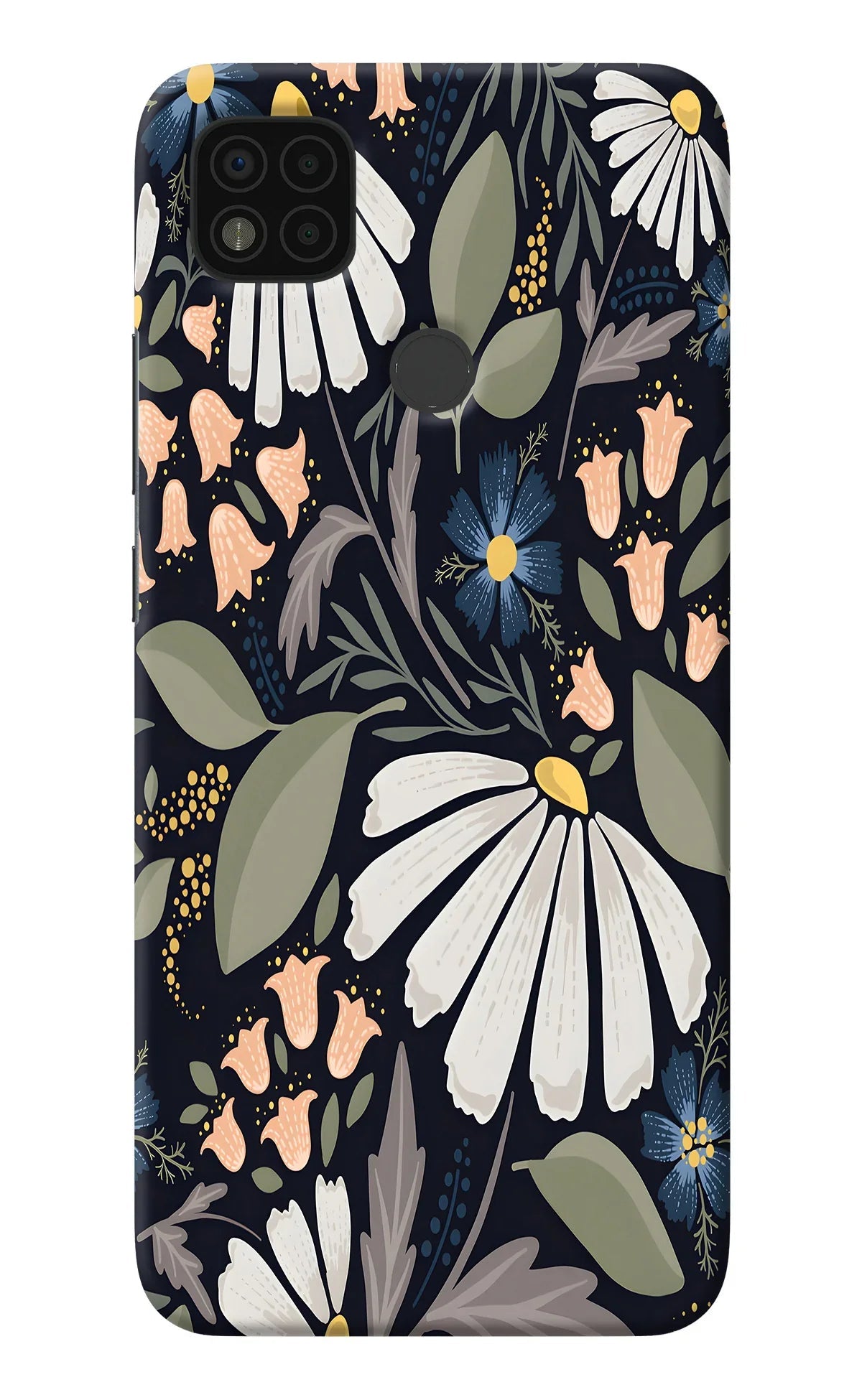 Flowers Art Poco C31 Back Cover