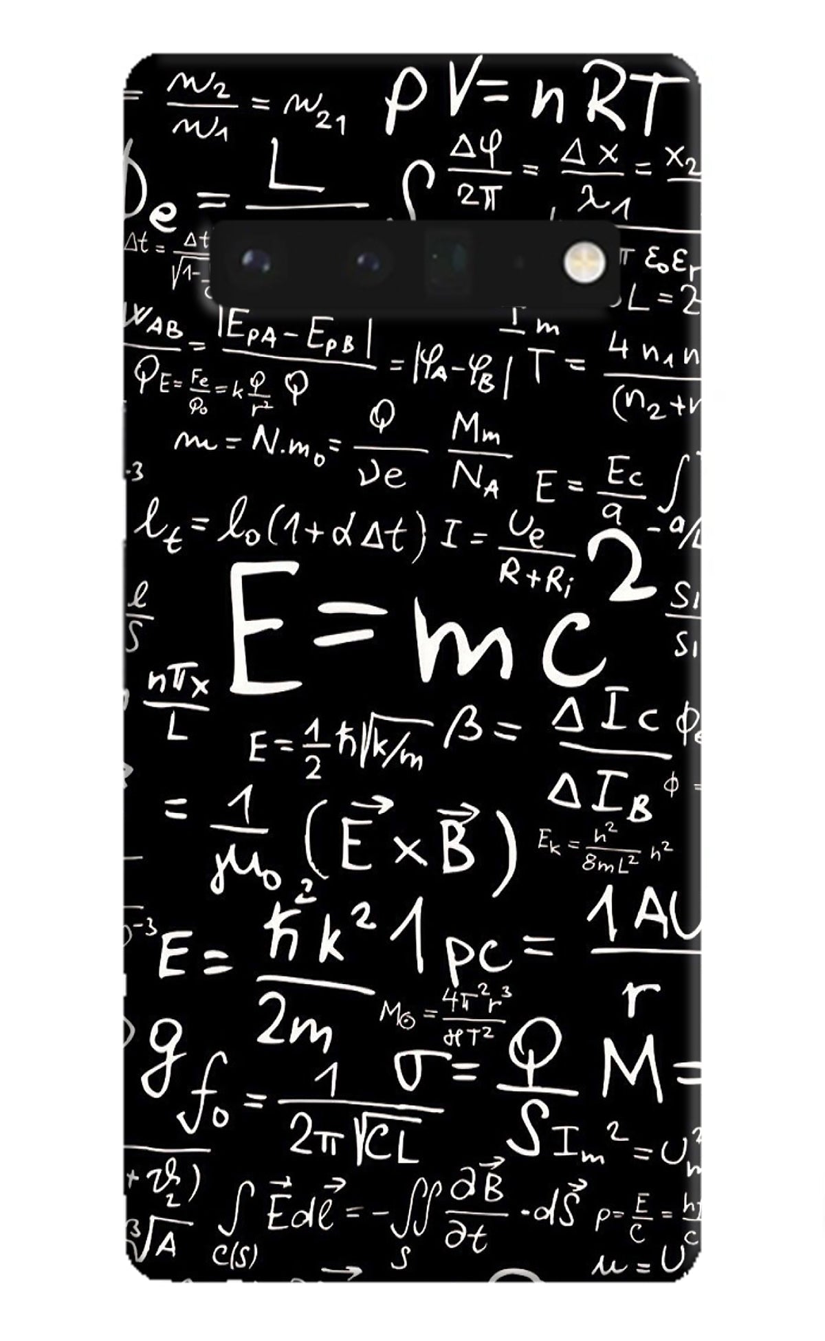 Physics Formula Google Pixel 6 Pro Back Cover