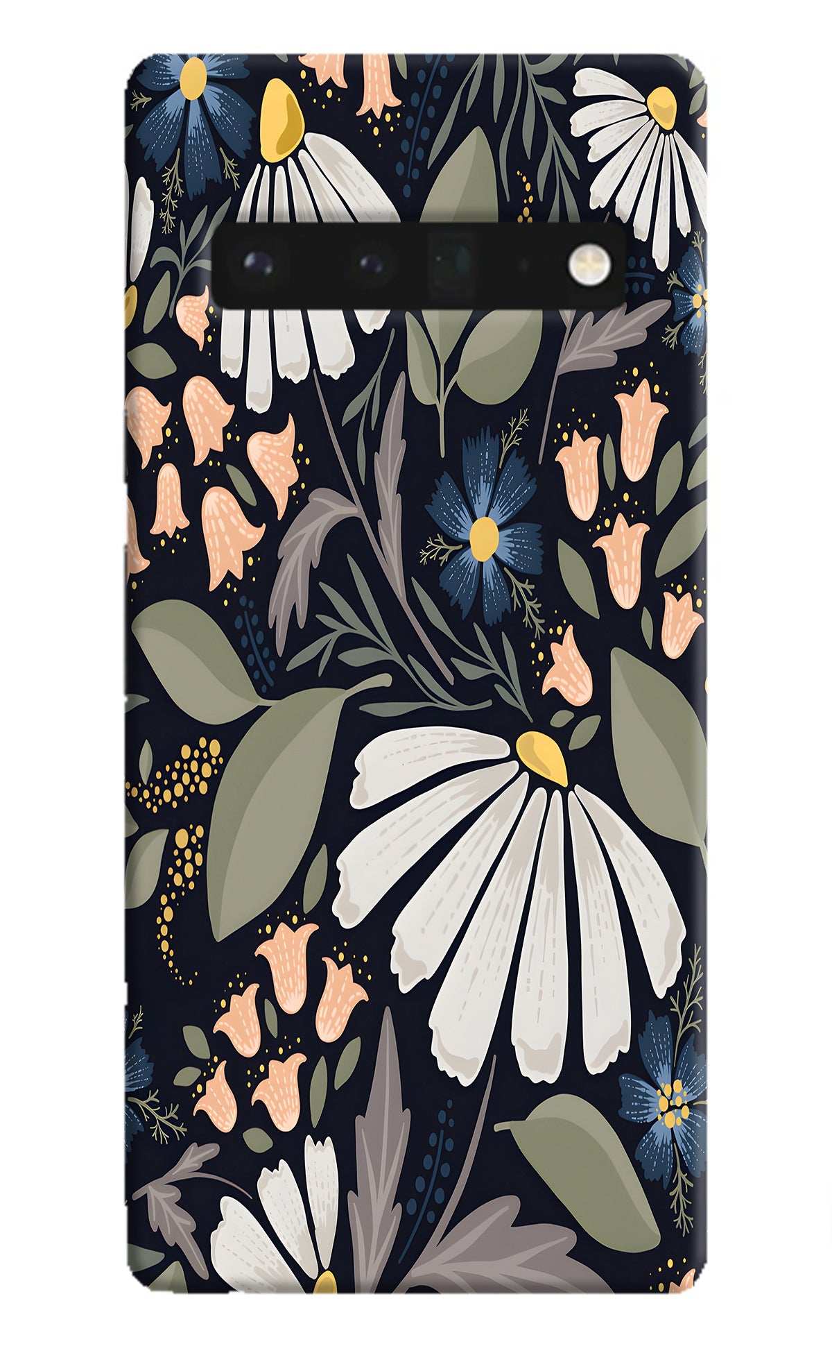 Flowers Art Google Pixel 6 Pro Back Cover