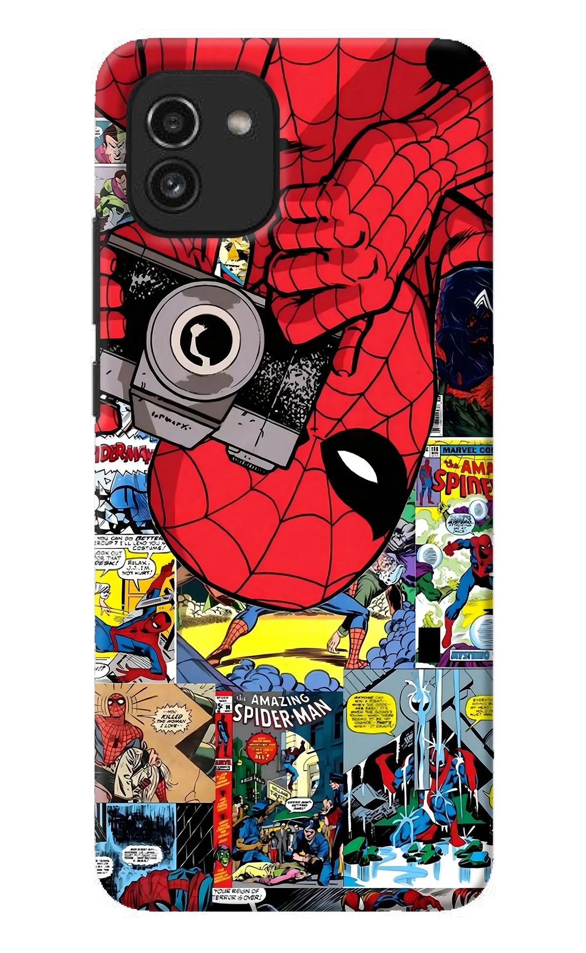 Spider Man Samsung A03 Back Cover