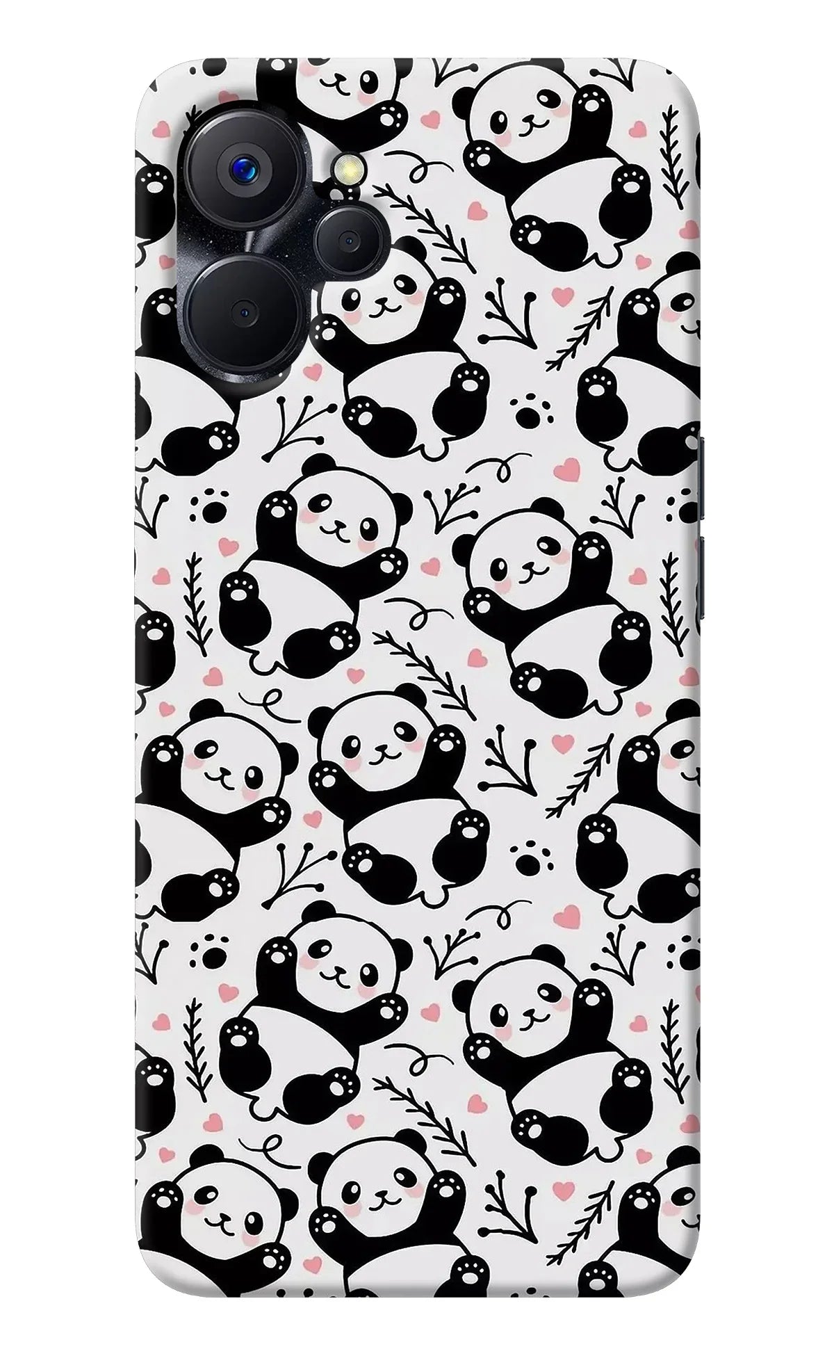 Cute Panda Realme 9i 5G Back Cover