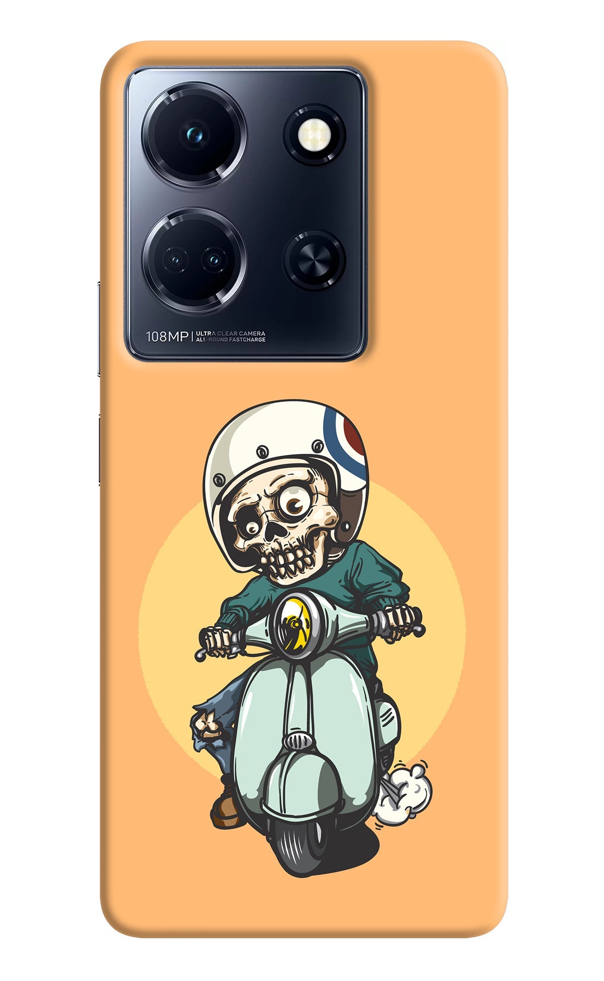 Undead Biker Infinix Note 30 5g Back Cover