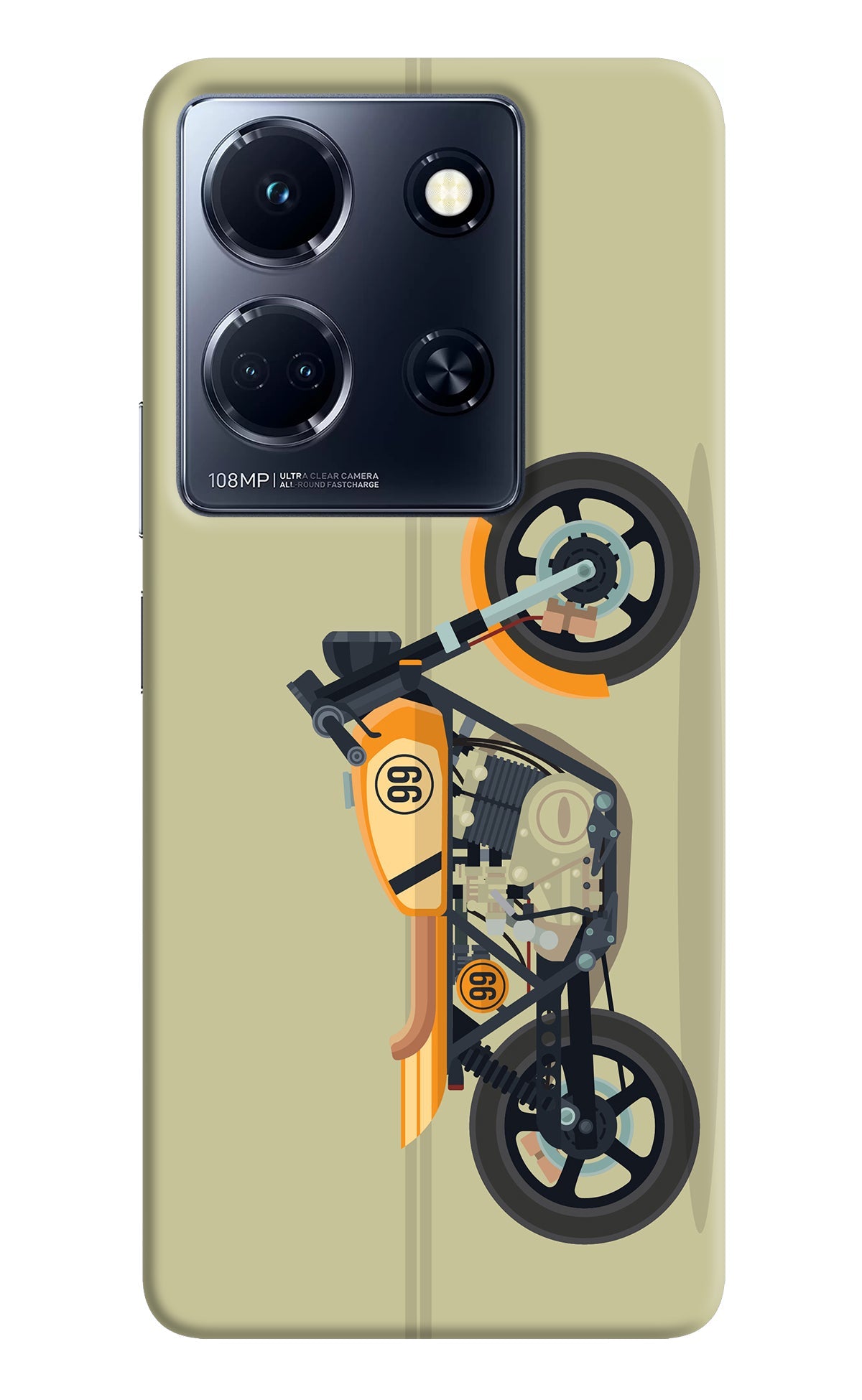 Vertical Speedster Infinix Note 30 5g Back Cover