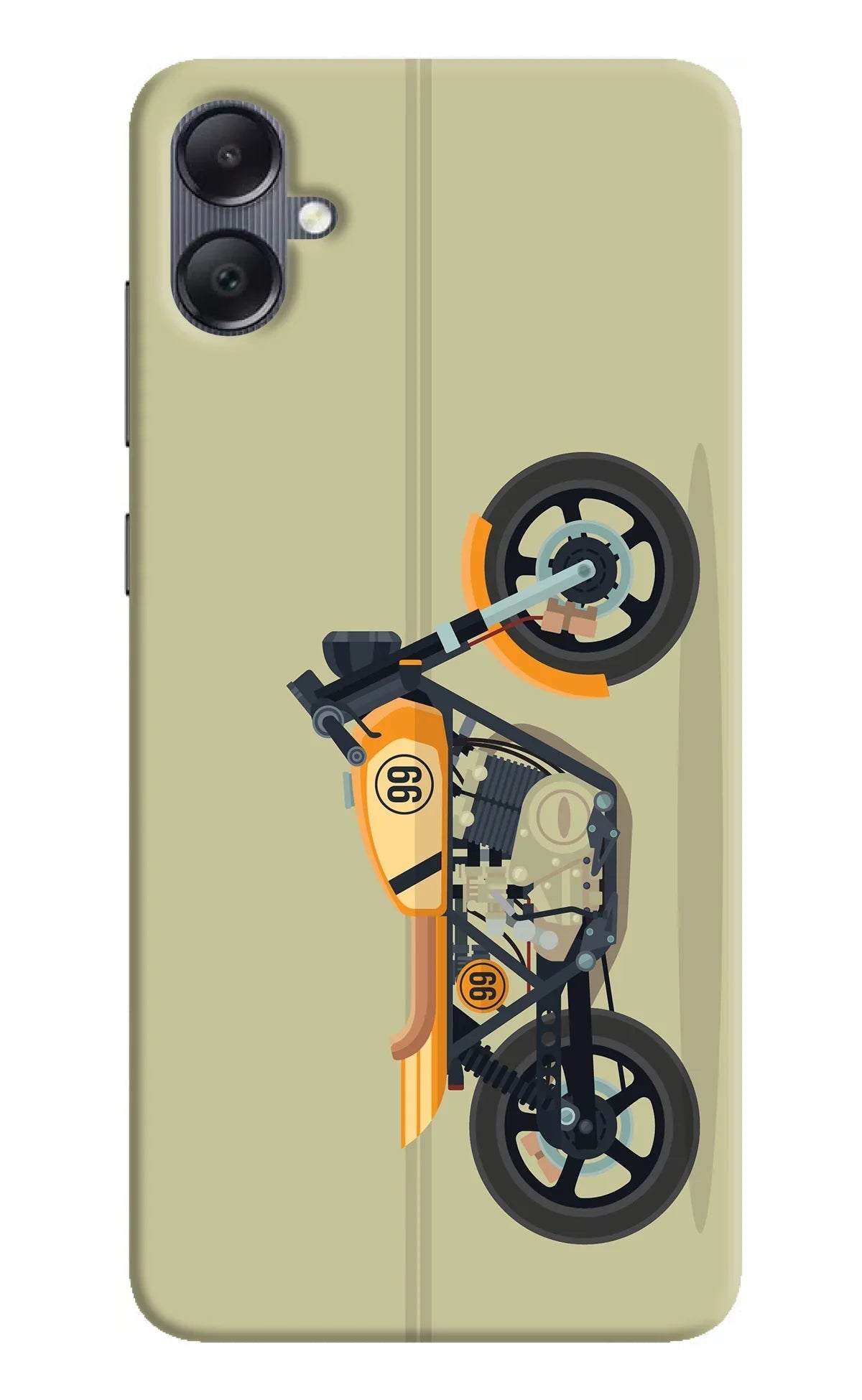 Vertical Speedster Samsung A05 Back Cover