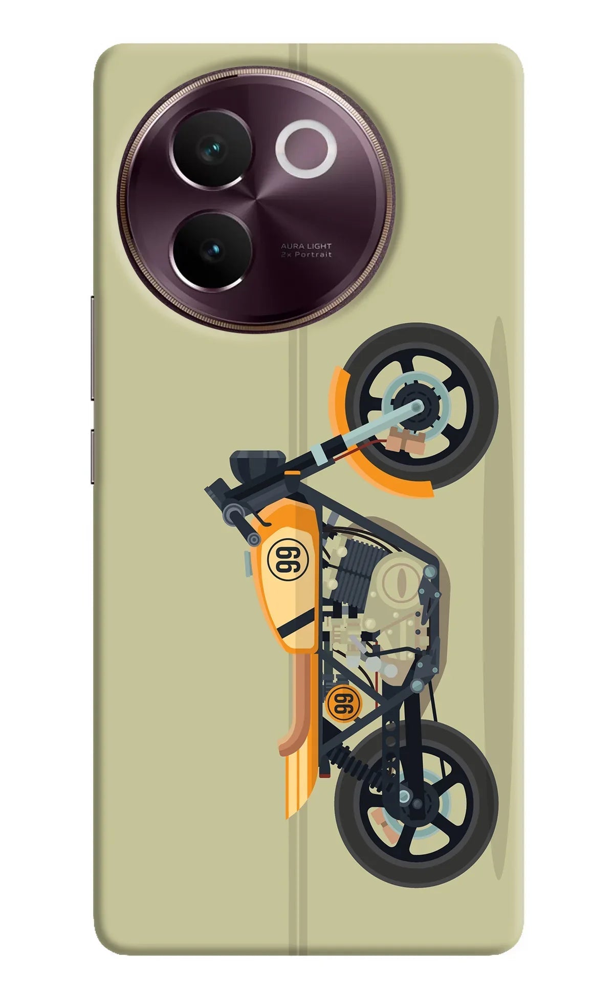 Vertical Speedster Vivo V30e Back Cover