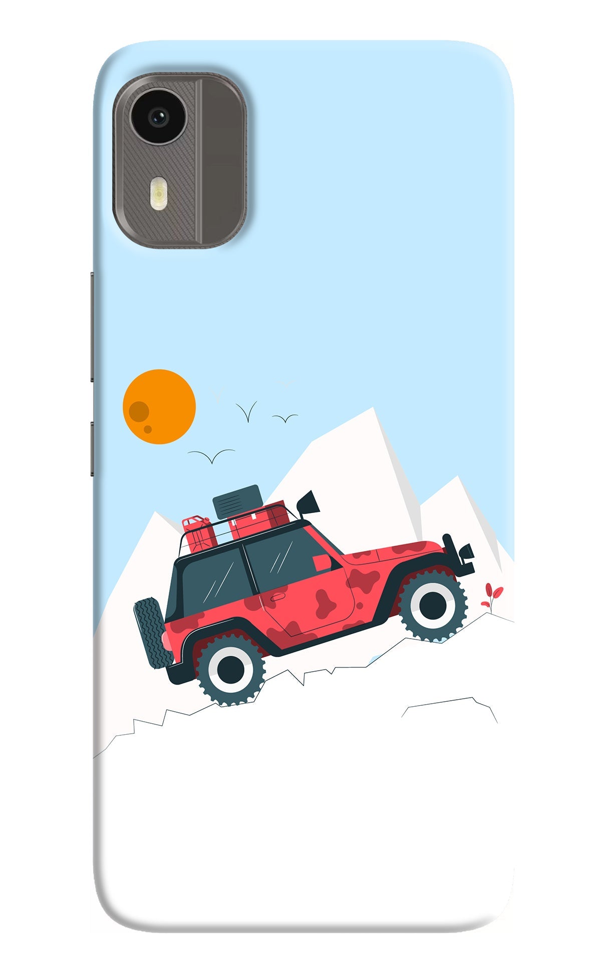 Mountain Trail Beast Nokia C12/C12 Pro Back Cover