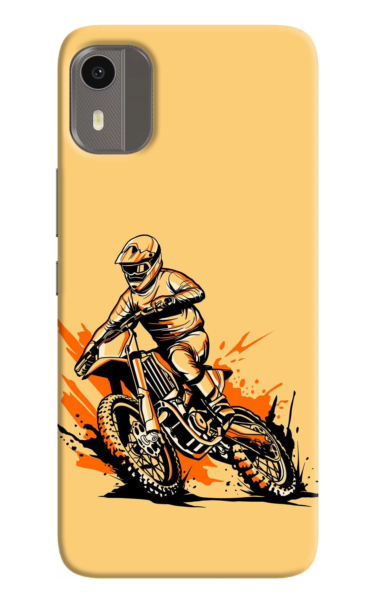 Off-Road Fury Nokia C12/C12 Pro Back Cover