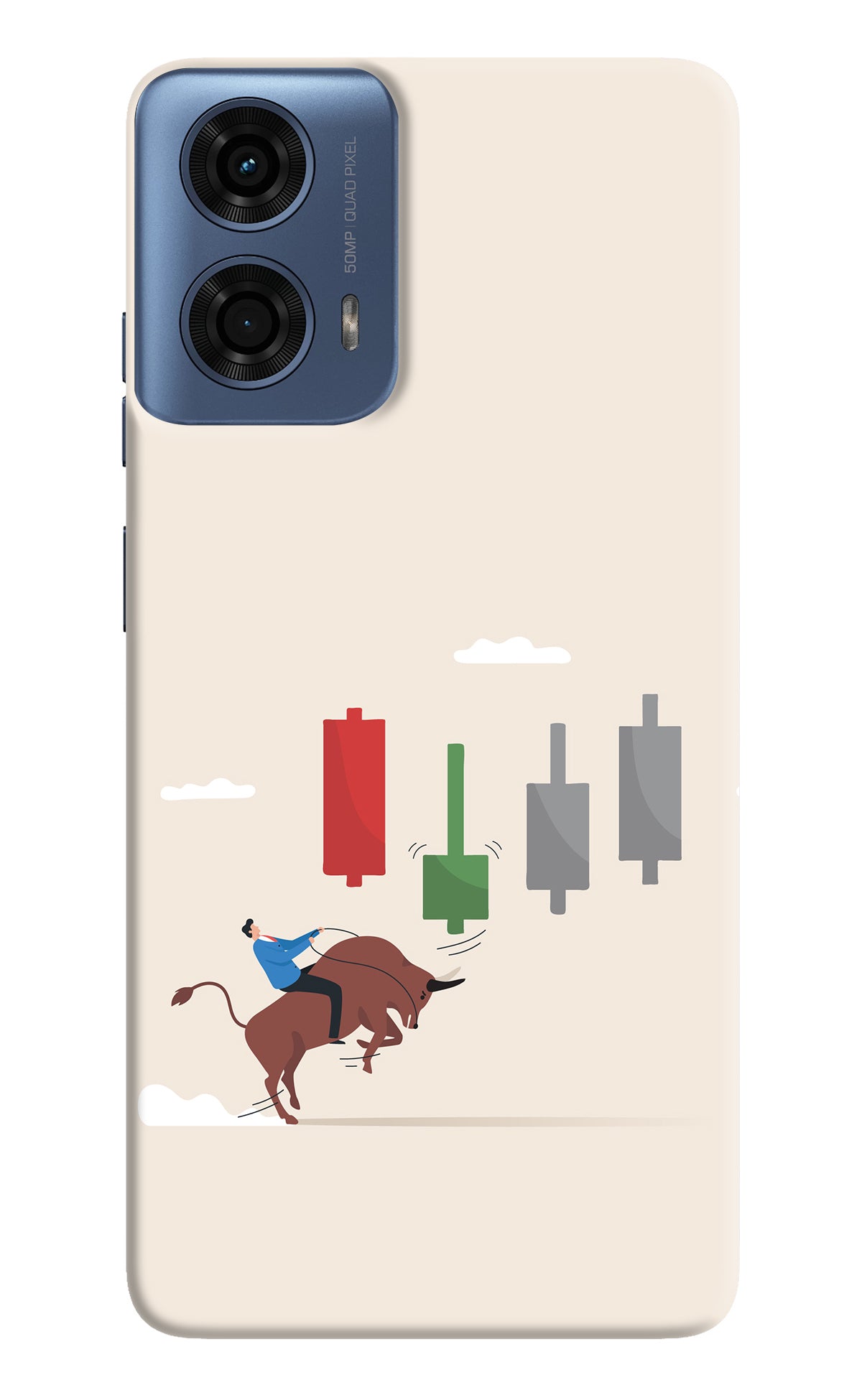 Bull Trading Momentum Moto G24 Power Back Cover