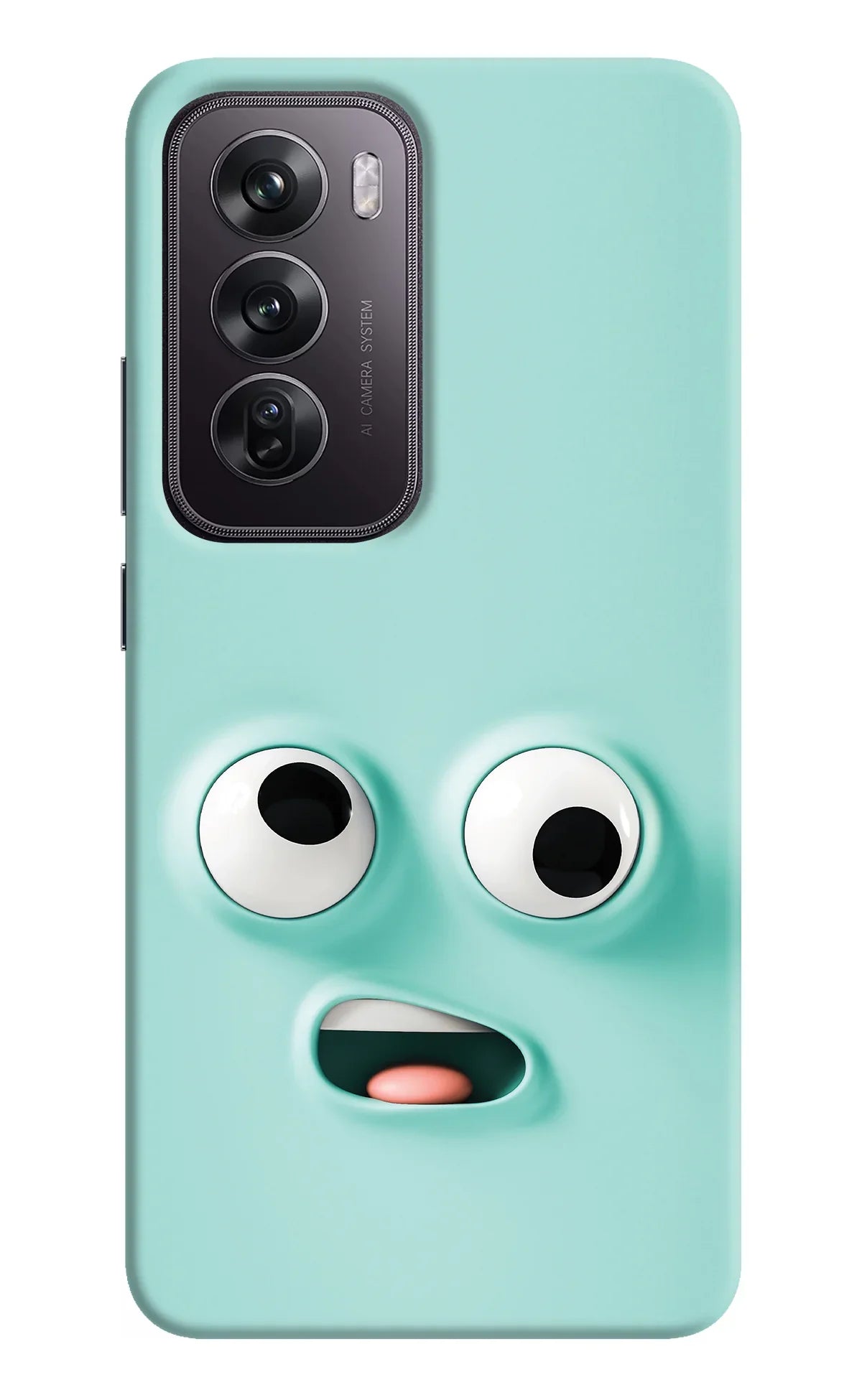 Funny Cartoon Oppo Reno12 Pro 5G Back Cover