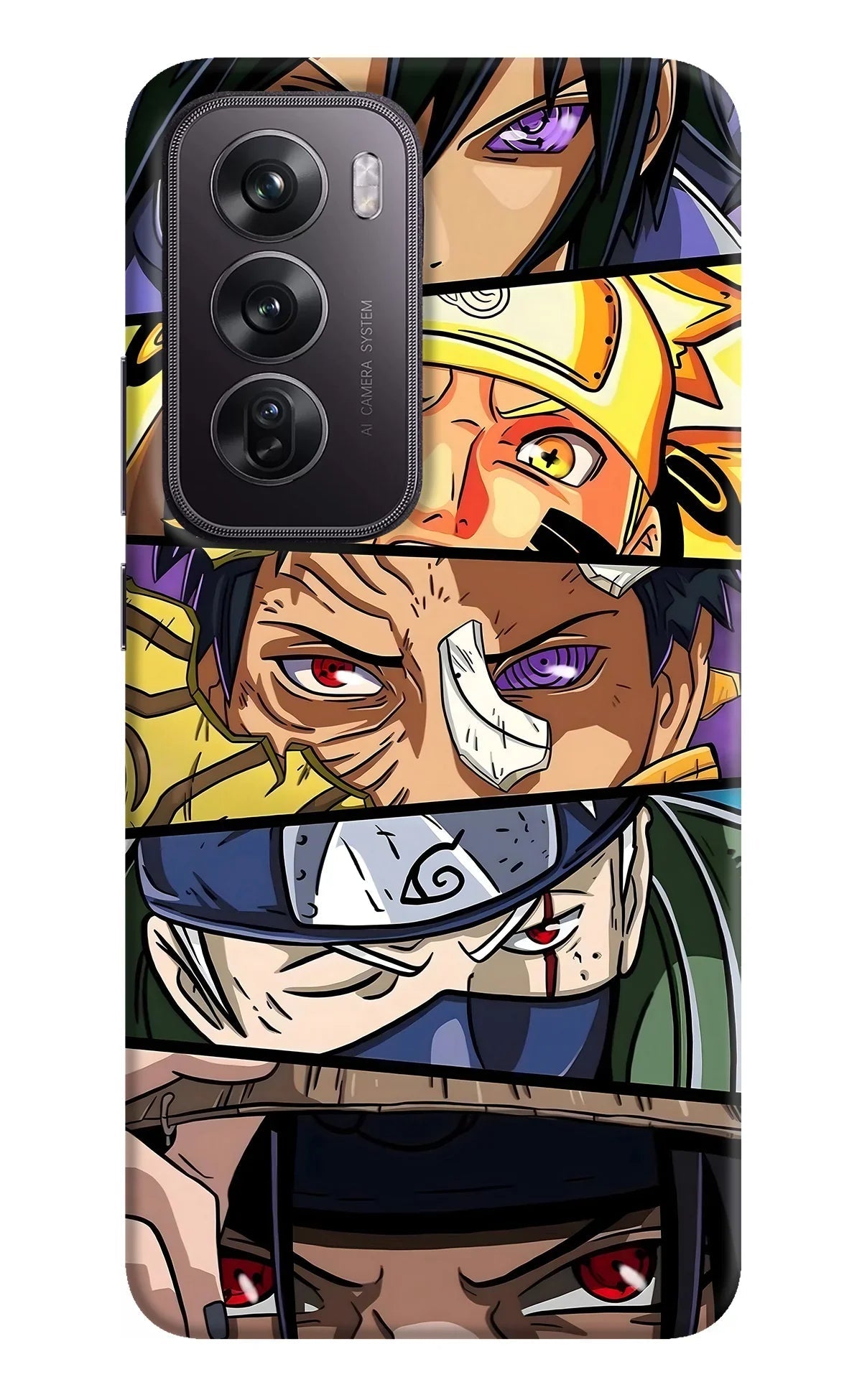 Naruto Character Oppo Reno12 Pro 5G Back Cover