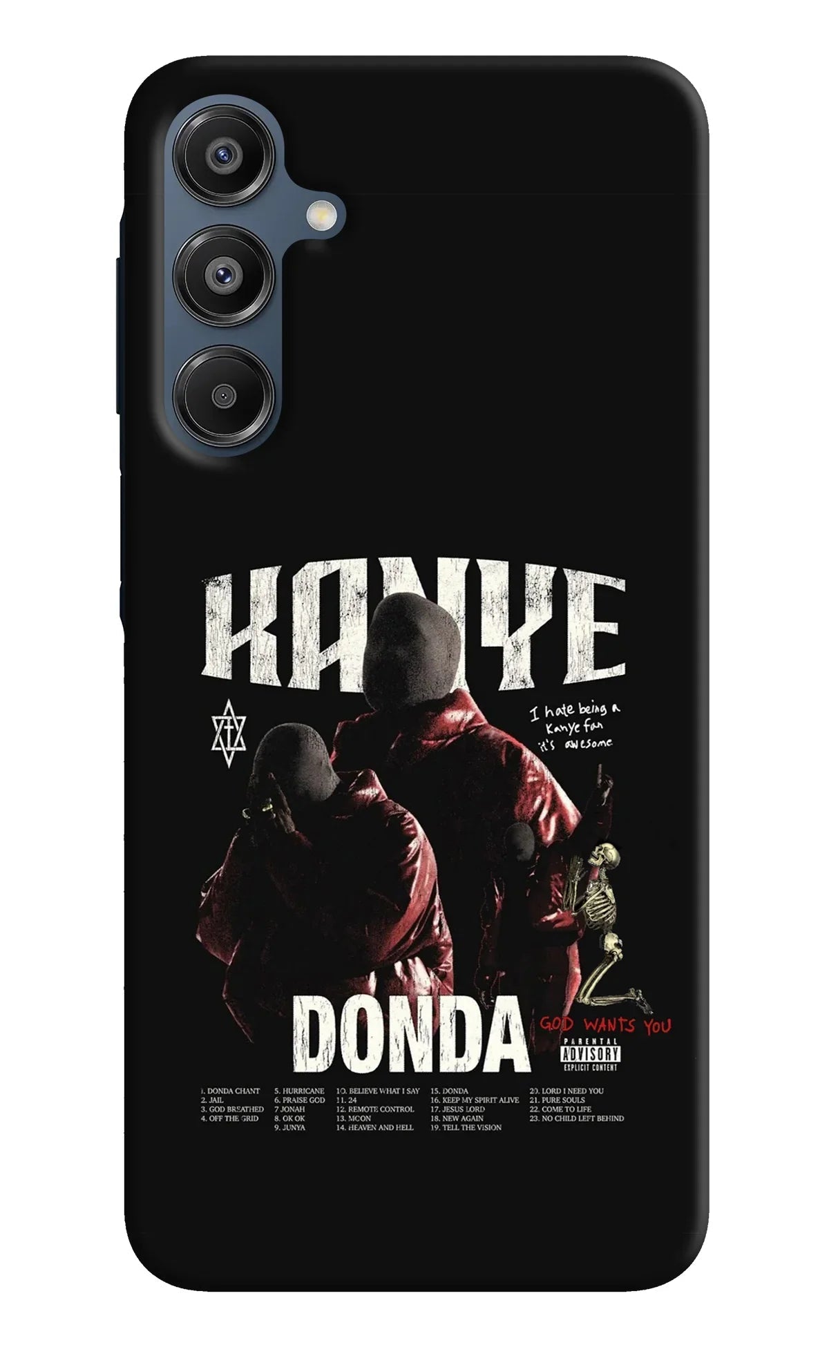 Donda Kanye West Samsung A16 5G Back Cover