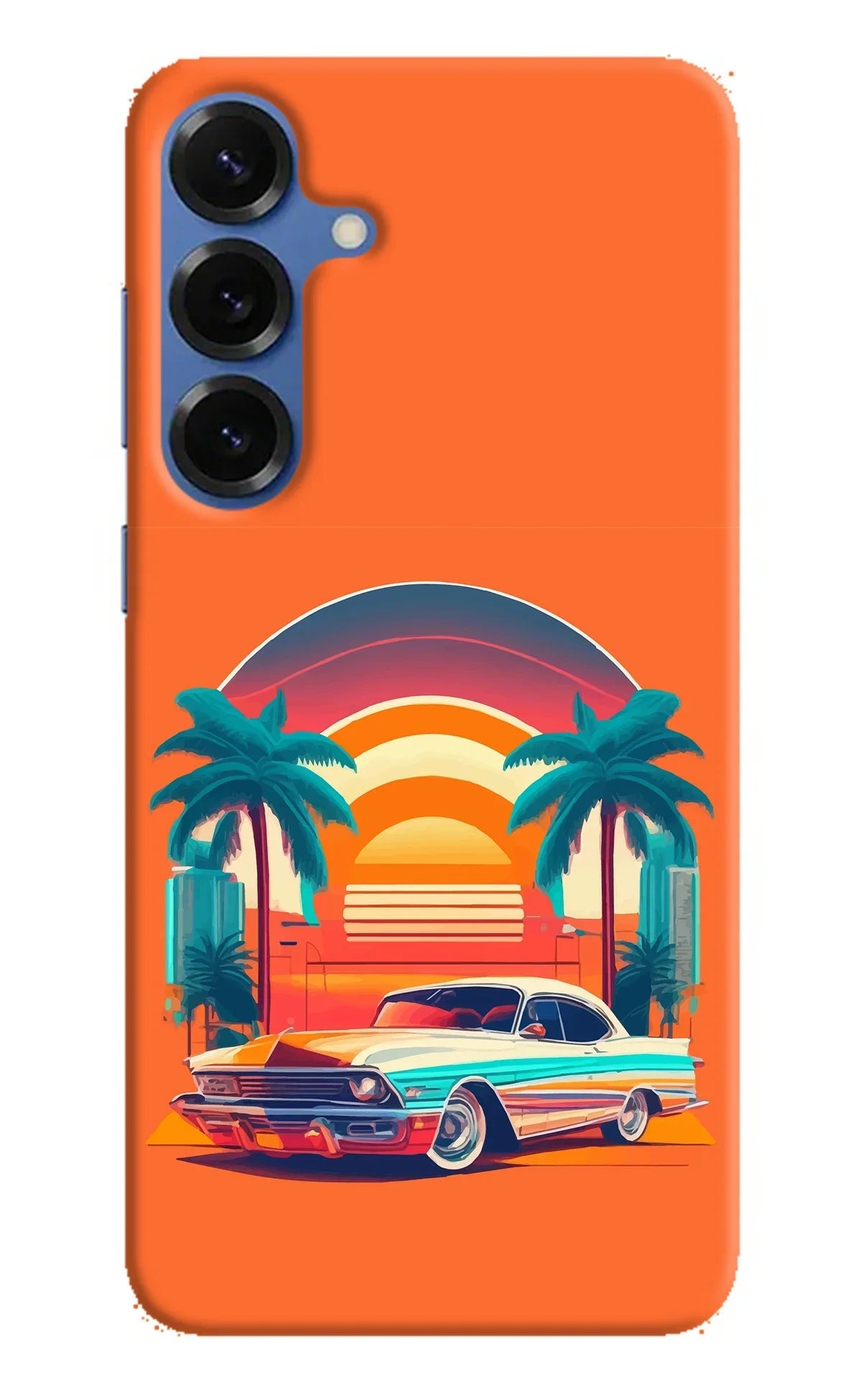 Palm Drive 80s Samsung S25 Plus Back Cover
