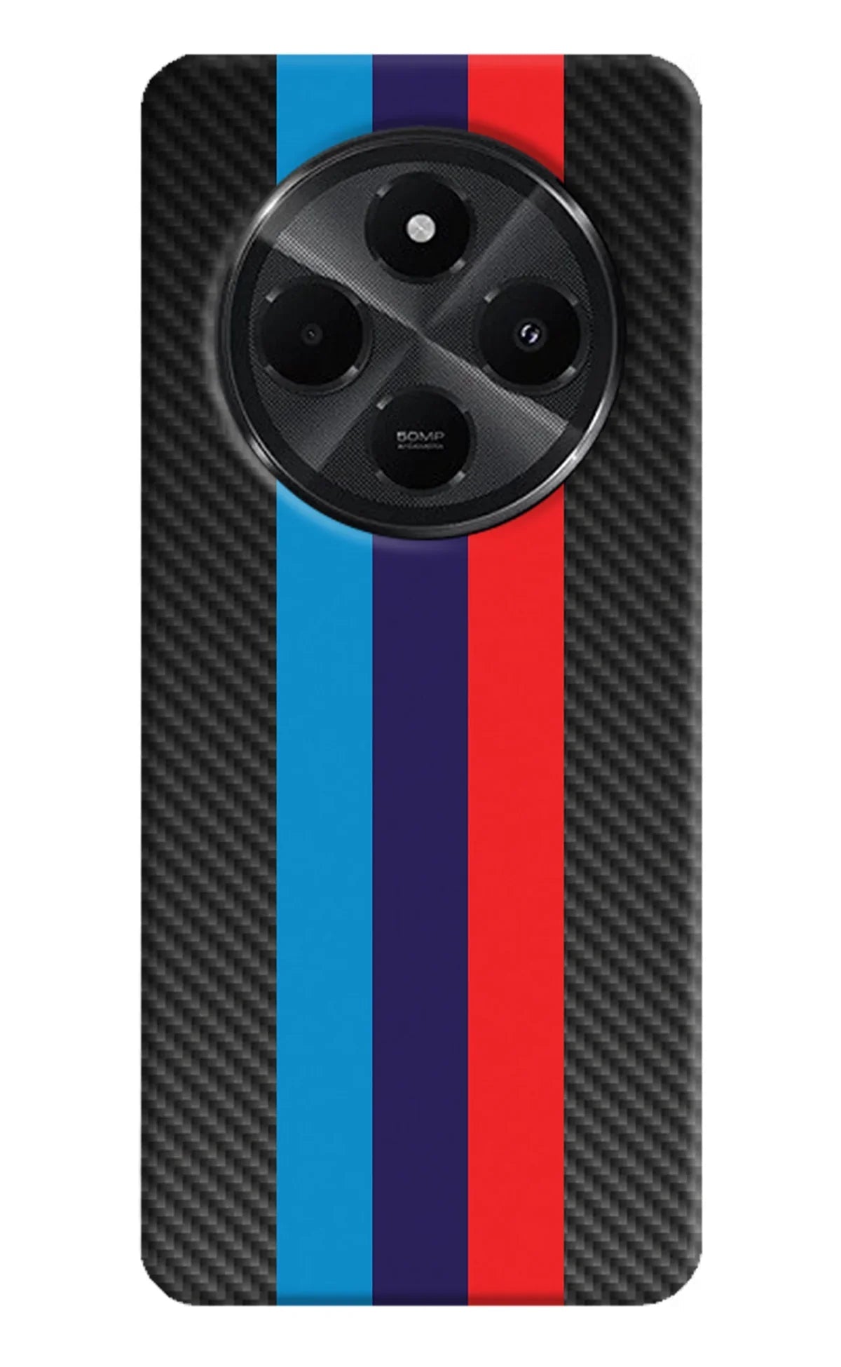 BMW Stripes Pattern Redmi A4 5G Back Cover