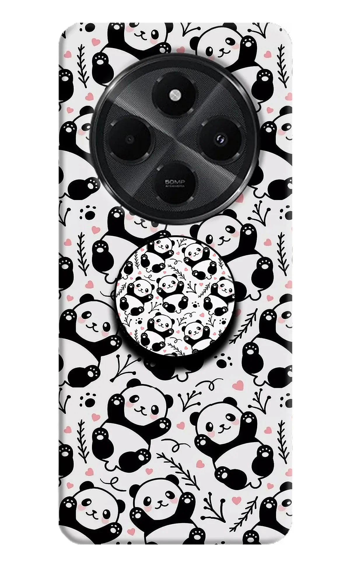 Cute Panda Redmi A4 5G Pop Case