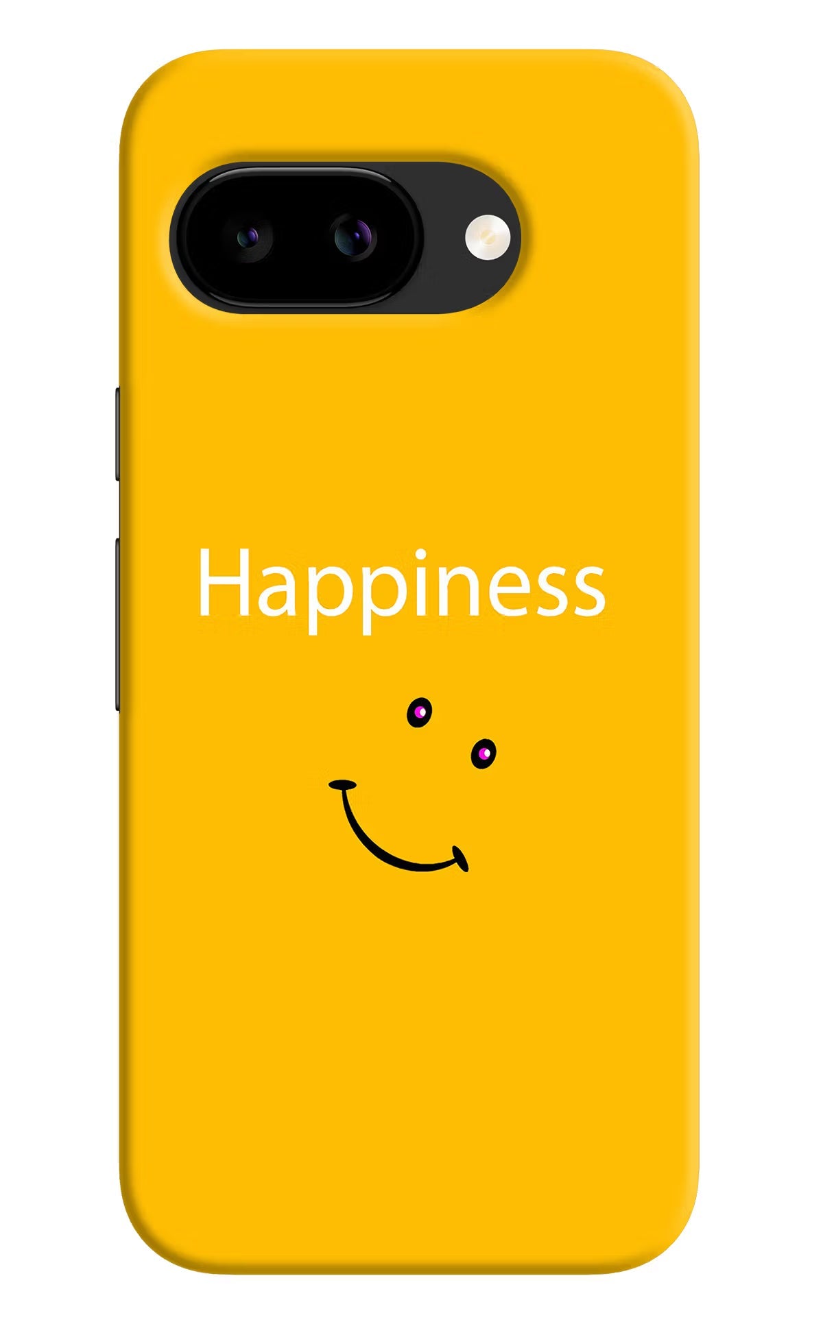 Happiness With Smiley Google Pixel 9a Back Cover Hard Case - Hello Swanky