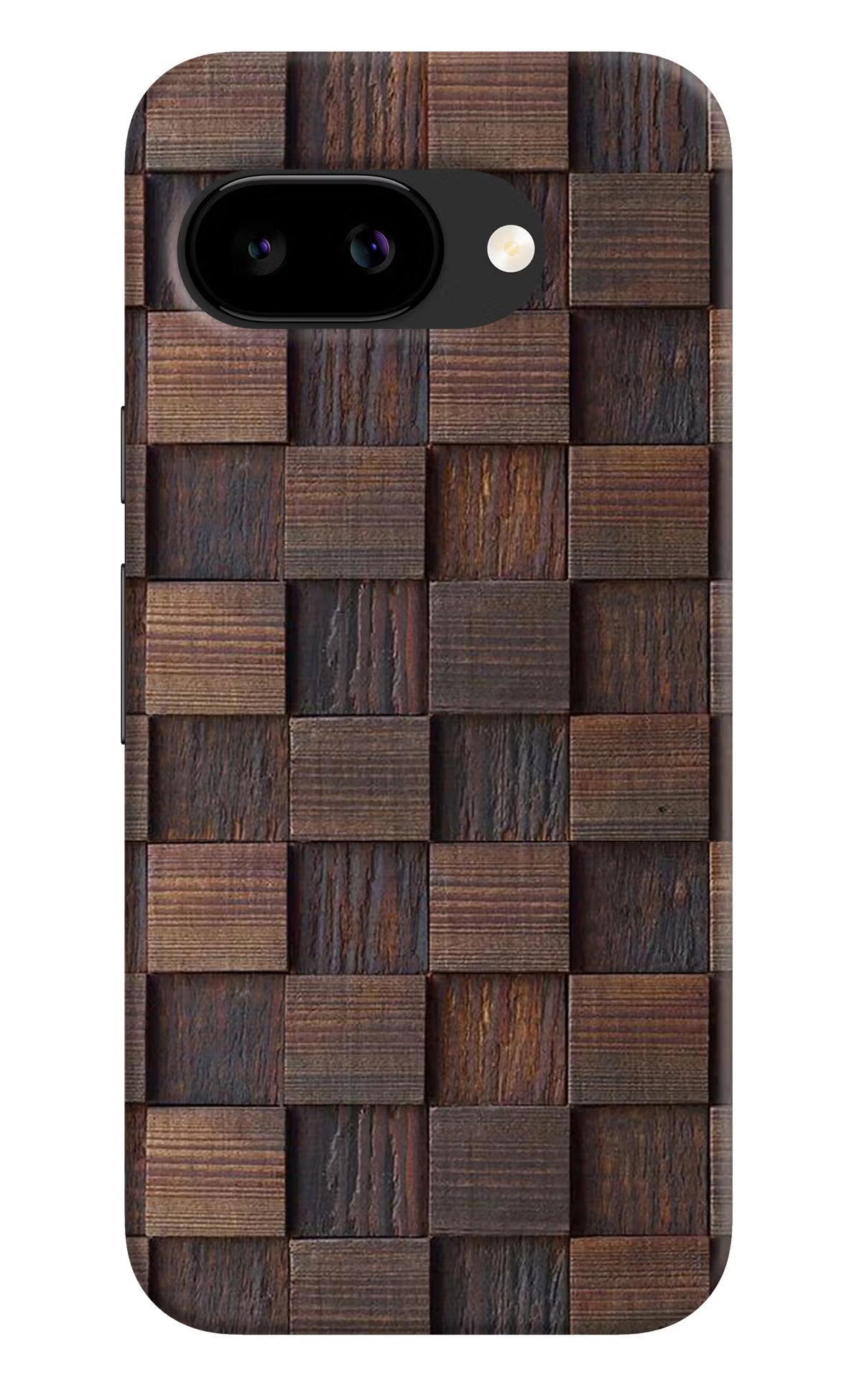Wooden Cube Design Google Pixel 9a Back Cover Hard Case - Hello Swanky