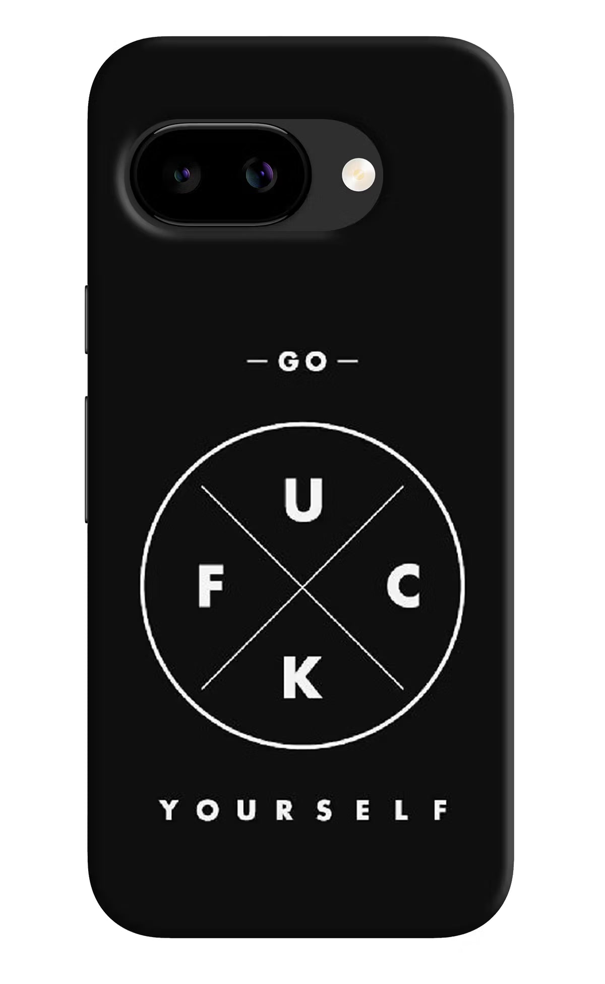 Go Fuck Yourself Google Pixel 9a Back Cover Hard Case - Hello Swanky