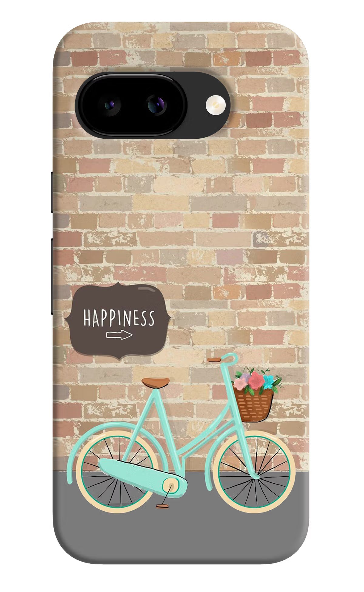 Happiness Artwork Google Pixel 9a Back Cover Hard Case - Hello Swanky