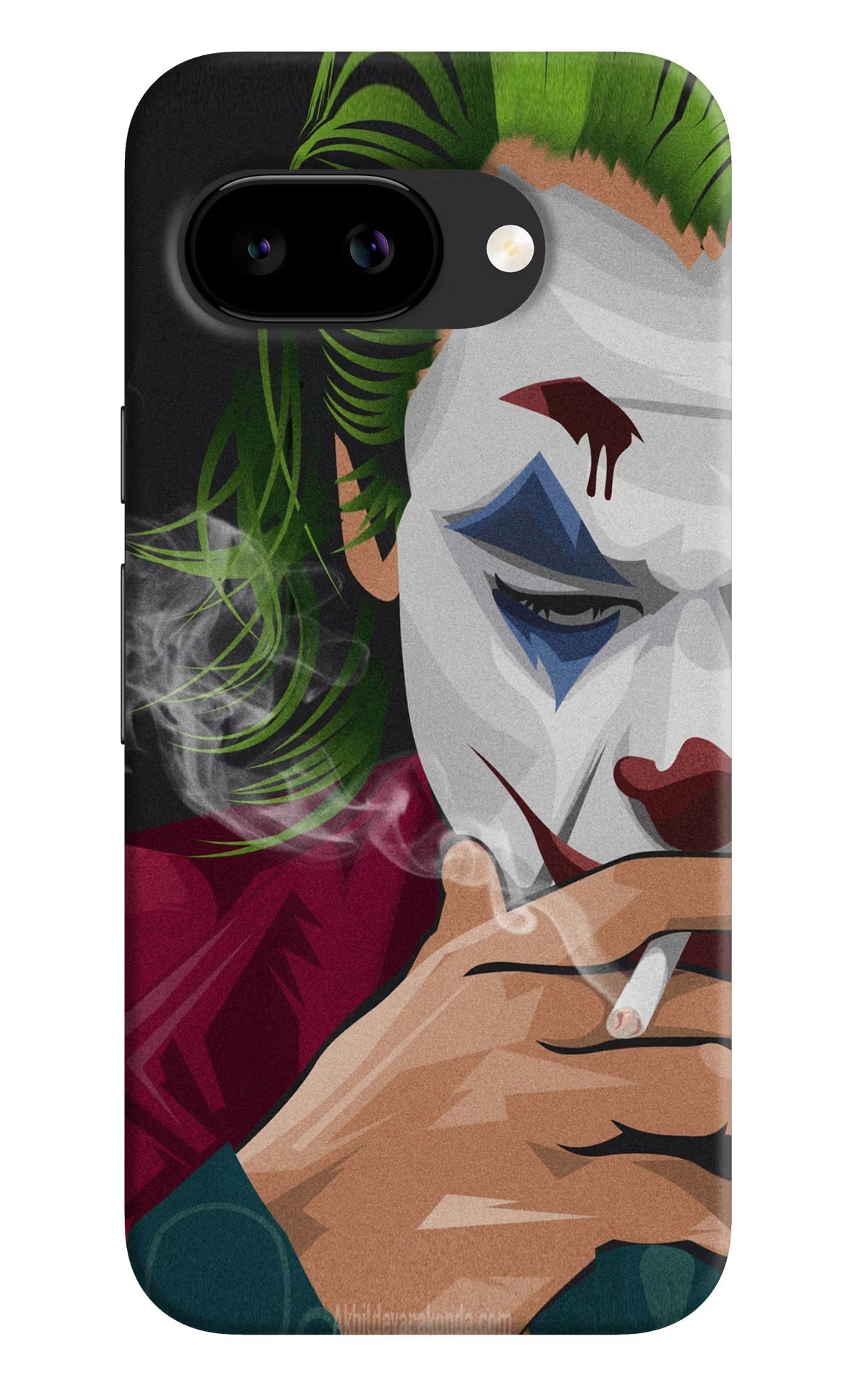 Joker Smoking Google Pixel 9a Back Cover Hard Case - Hello Swanky