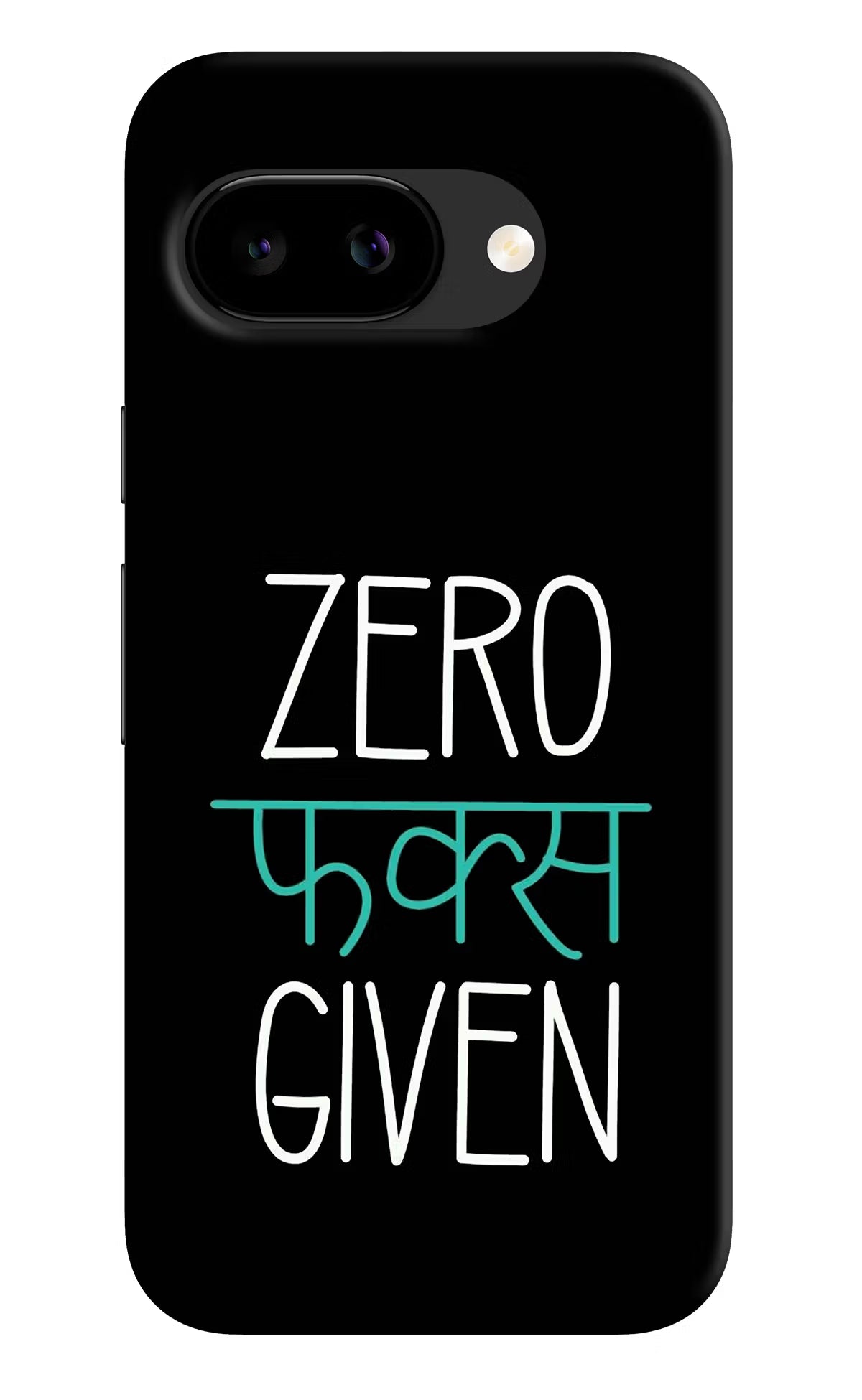 Zero Fucks Given Google Pixel 9a Back Cover Hard Case - Hello Swanky