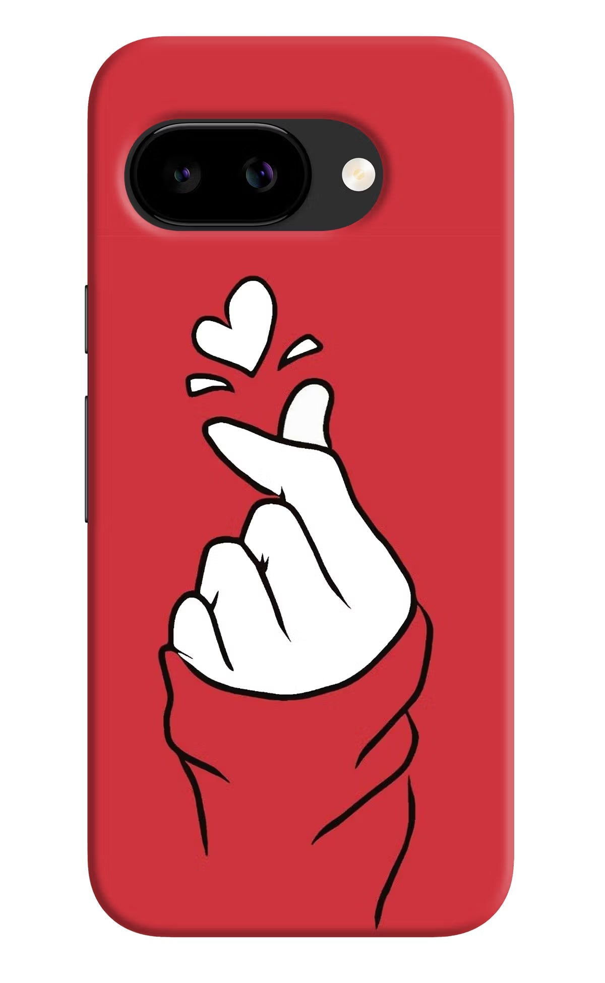 Korean Love Sign Google Pixel 9a Back Cover Hard Case - Hello Swanky