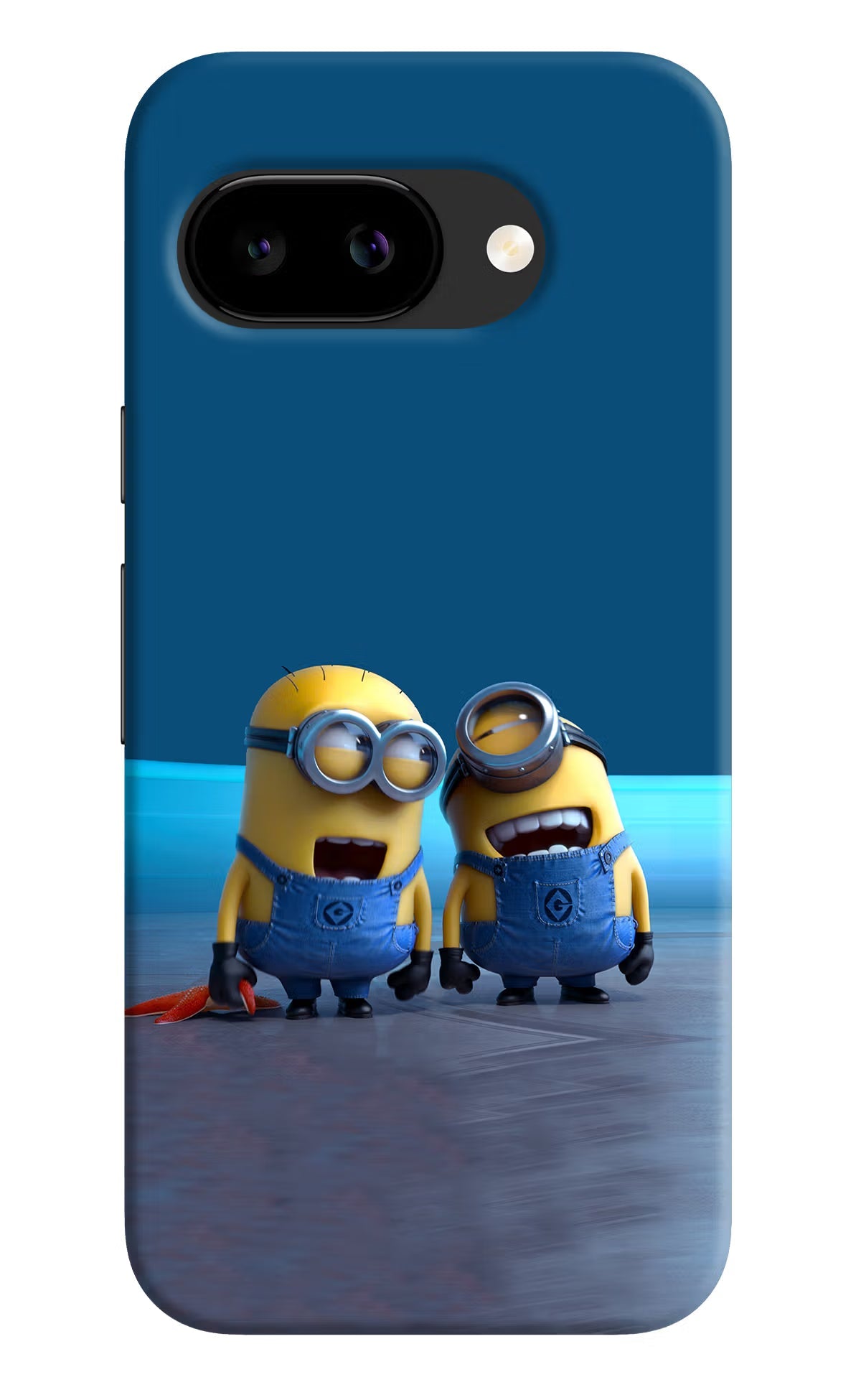 Minion Laughing Google Pixel 9a Back Cover Hard Case - Hello Swanky