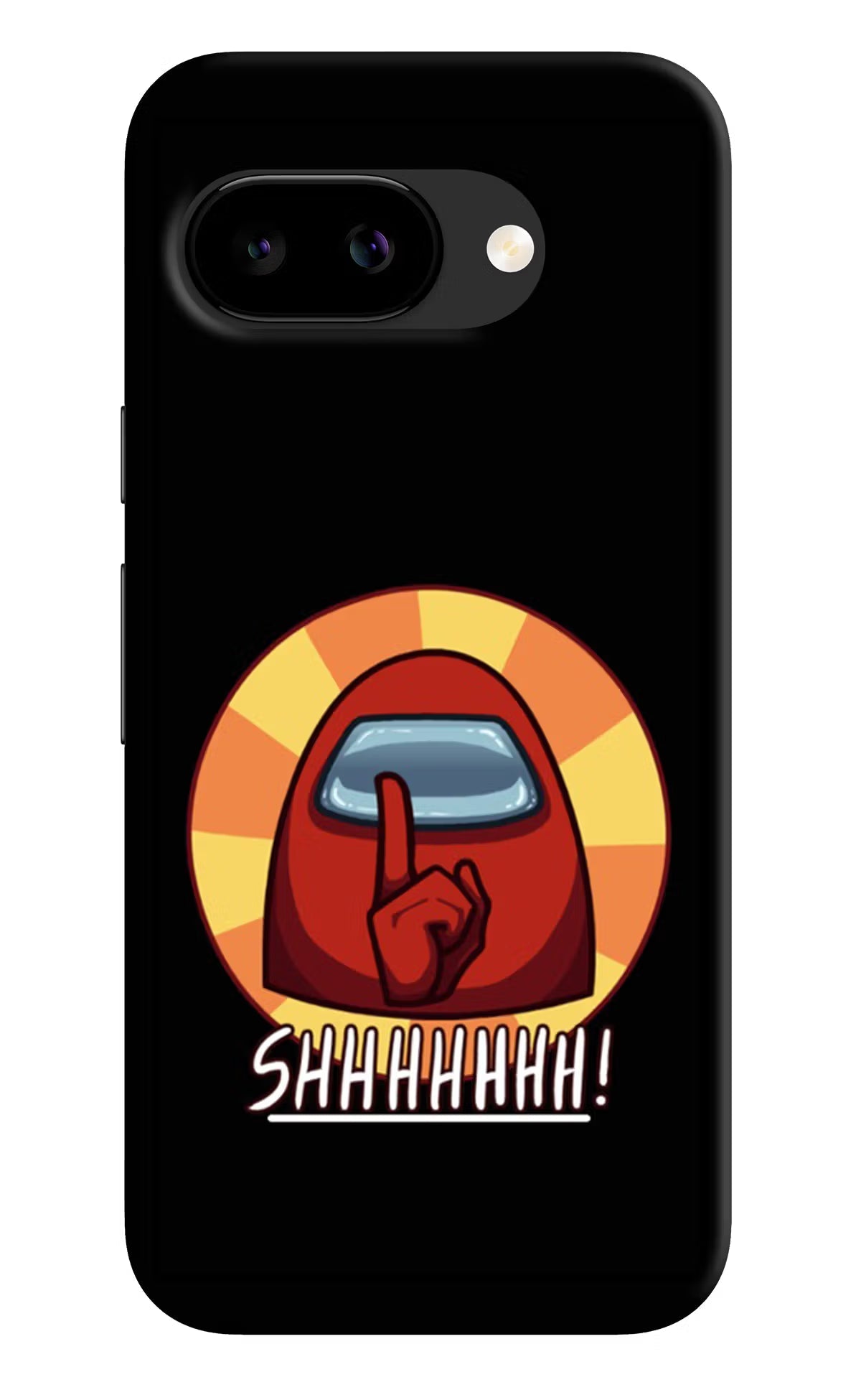 Among Us Shhh! Google Pixel 9a Back Cover Hard Case - Hello Swanky