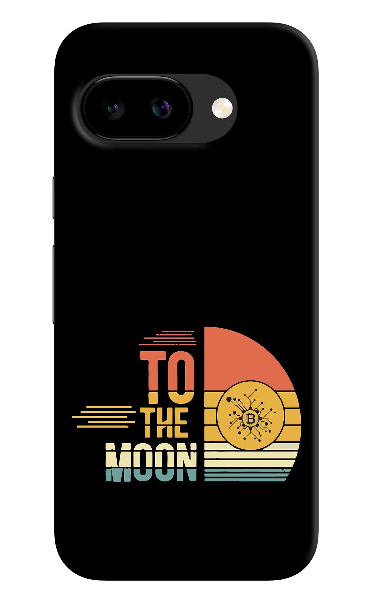 To the Moon Google Pixel 9a Back Cover Hard Case - Hello Swanky