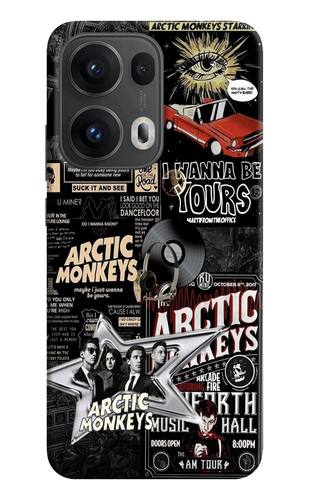 Arctic Monkeys Oppo Reno13 Pro 5G Back Cover